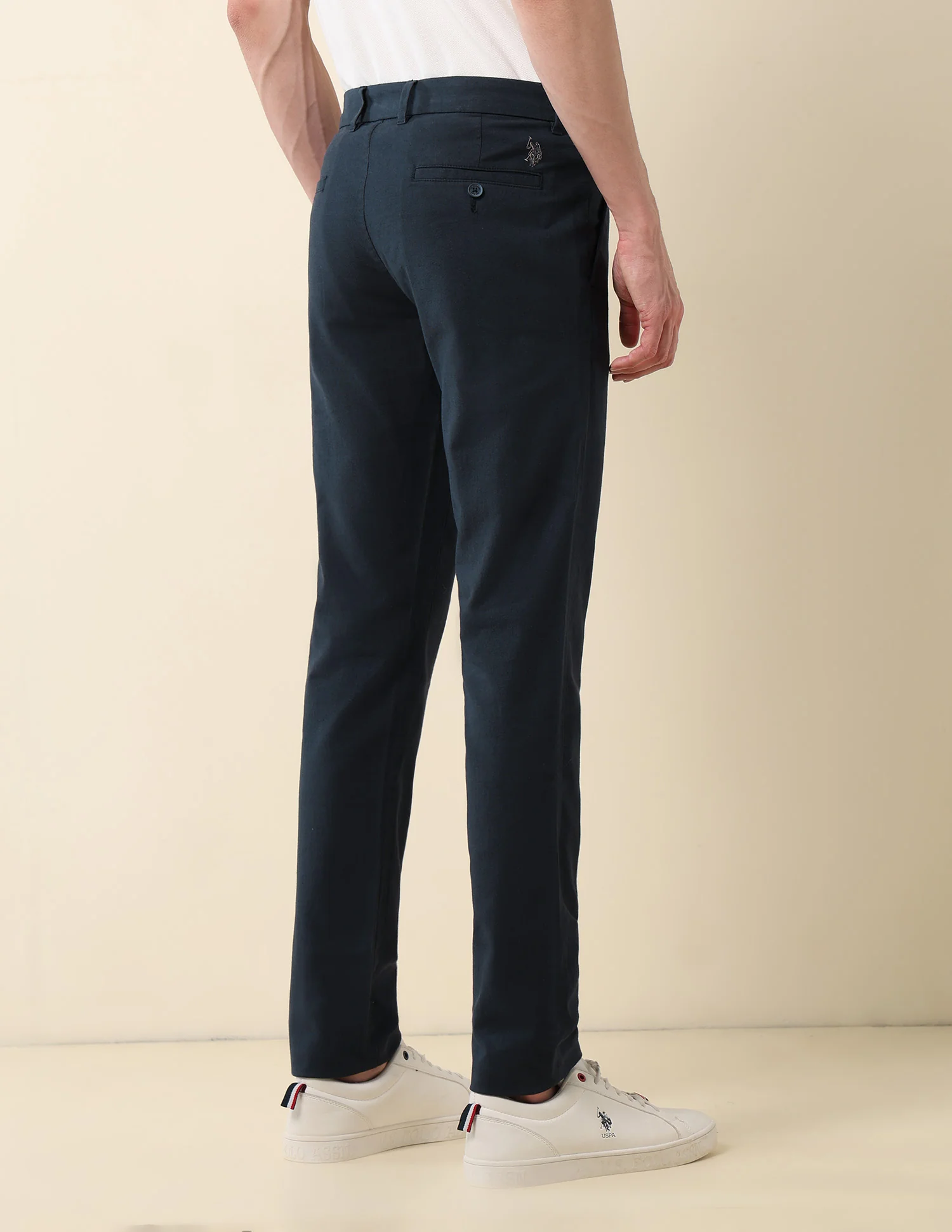 Austin Slim Fit Satin Trousers - Image 5