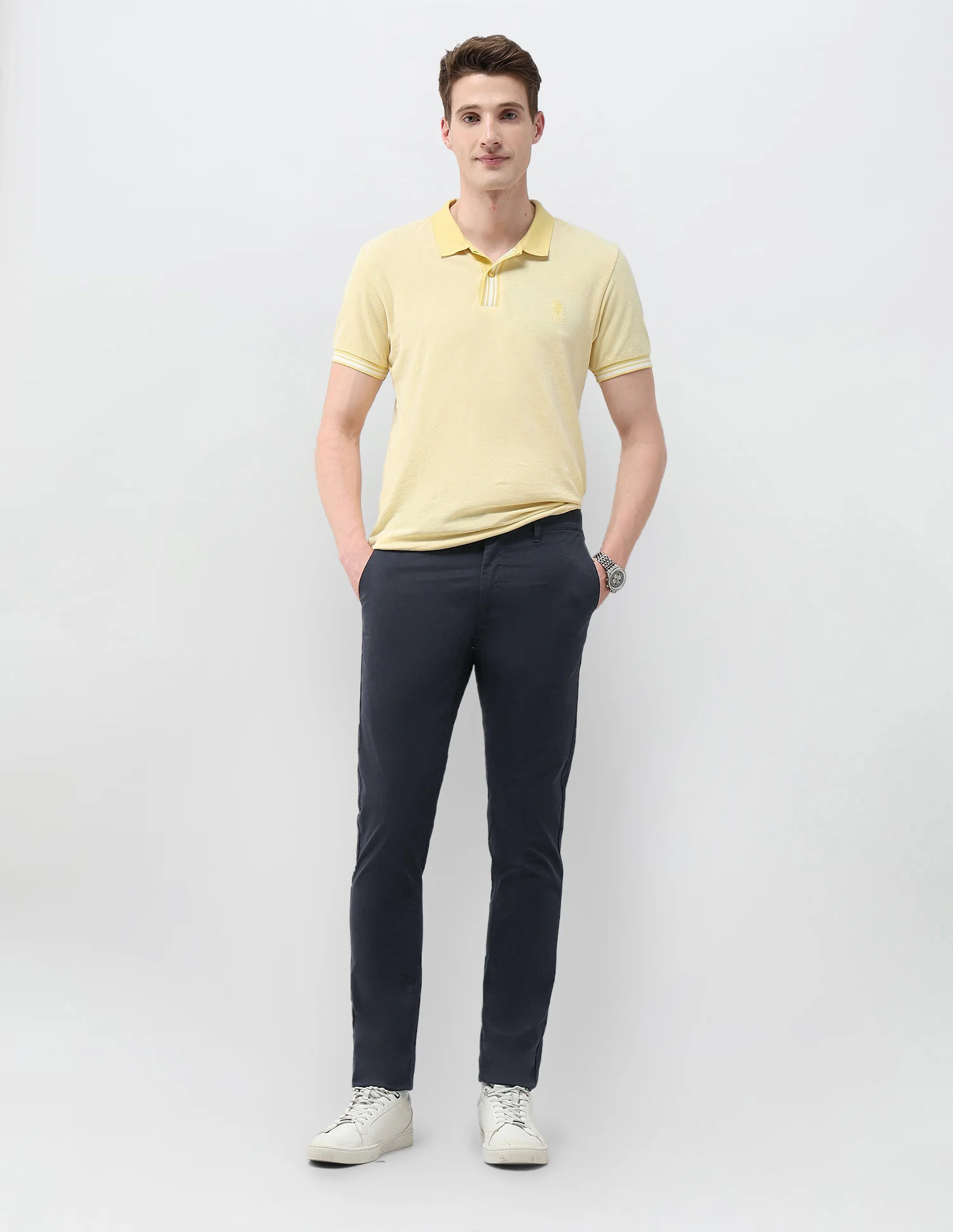 Austin Slim Fit Satin Trousers - Image 3