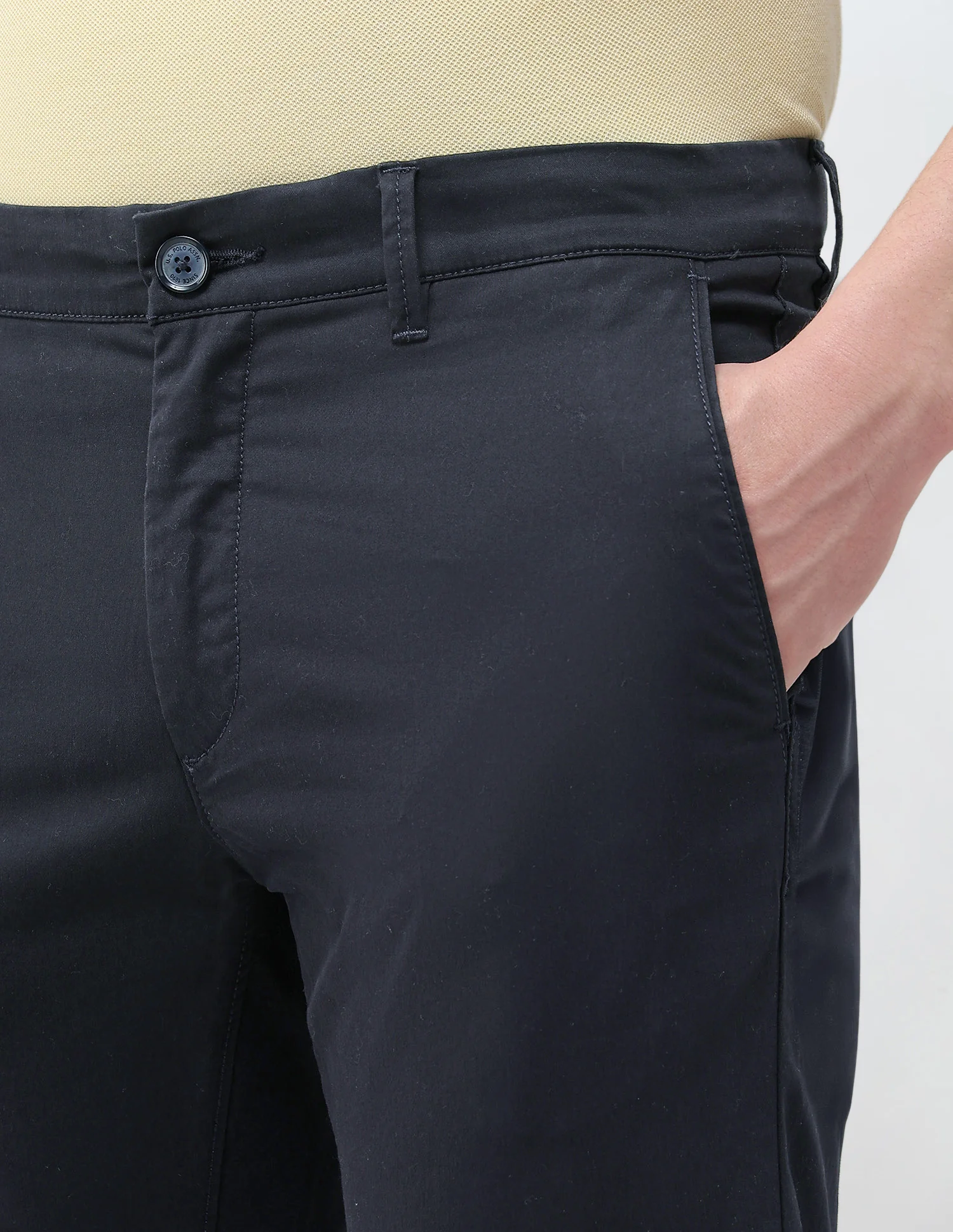 Austin Slim Fit Satin Trousers - Image 7