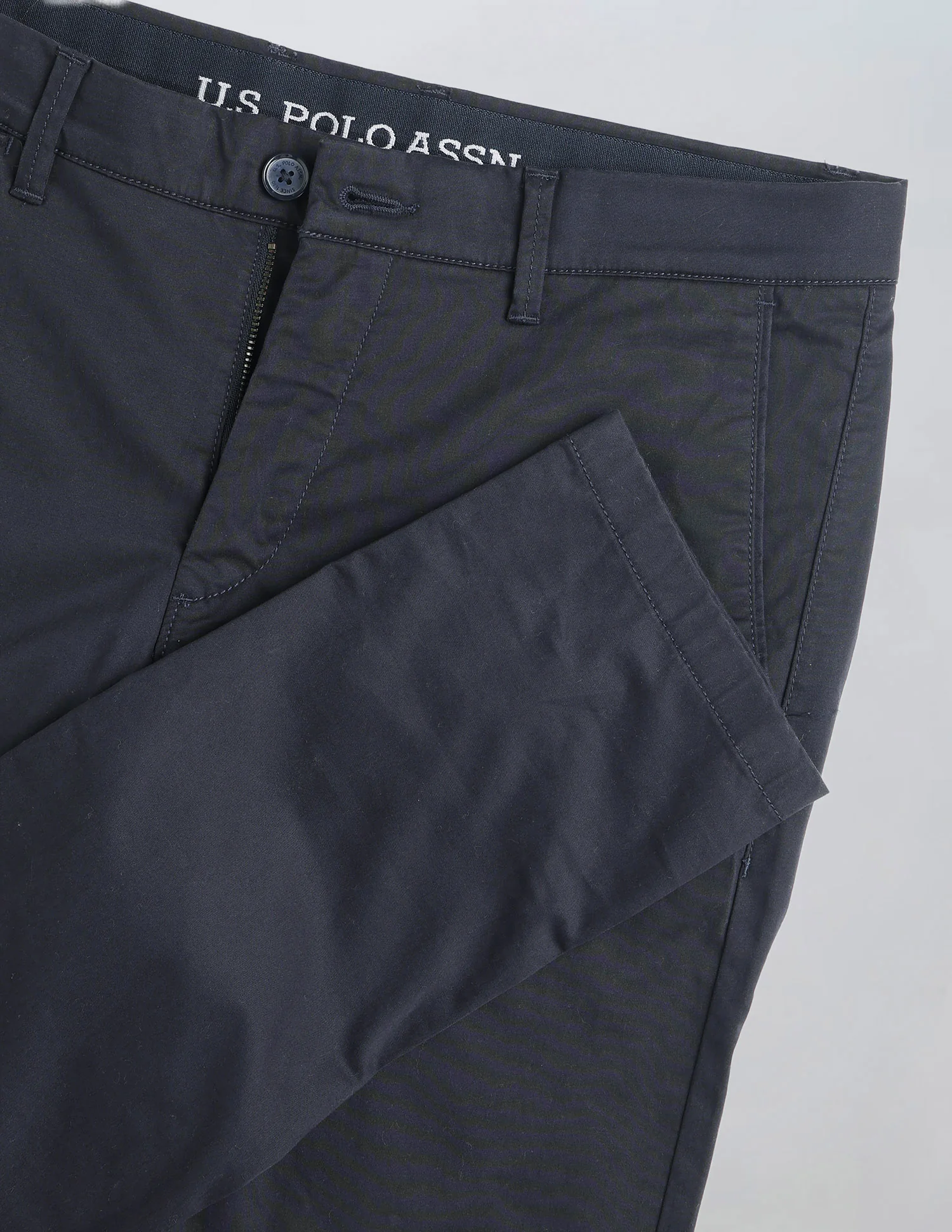 Austin Slim Fit Satin Trousers - Image 9