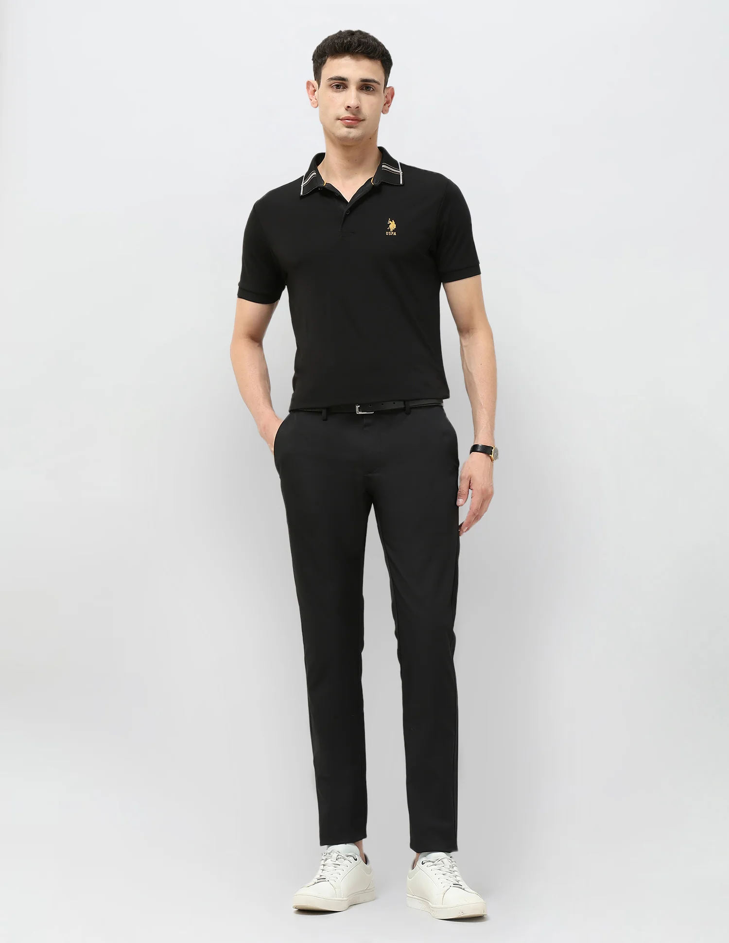 Austin Slim Fit Satin Trousers - Image 3