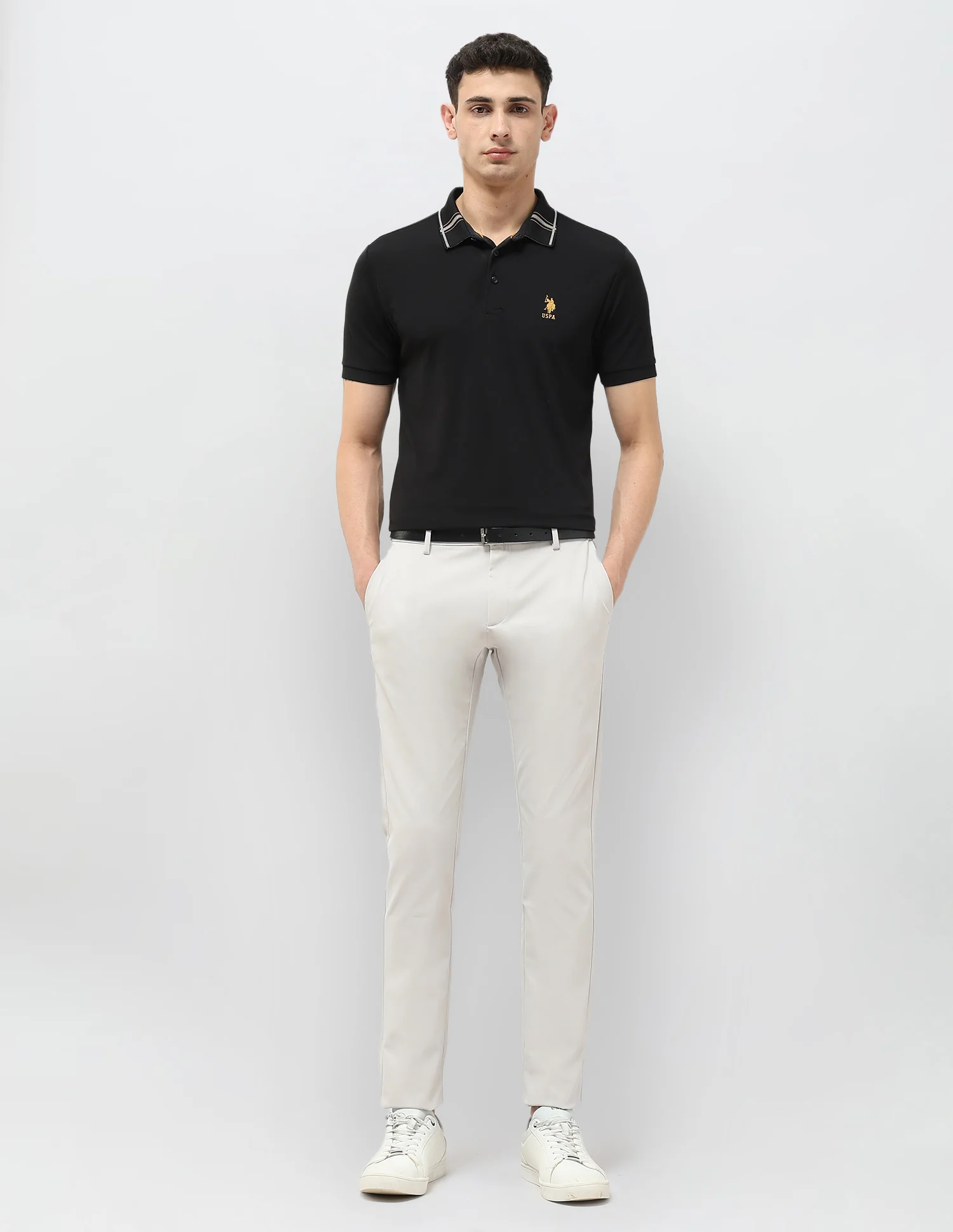 Austin Slim Fit Satin Trousers - Image 3