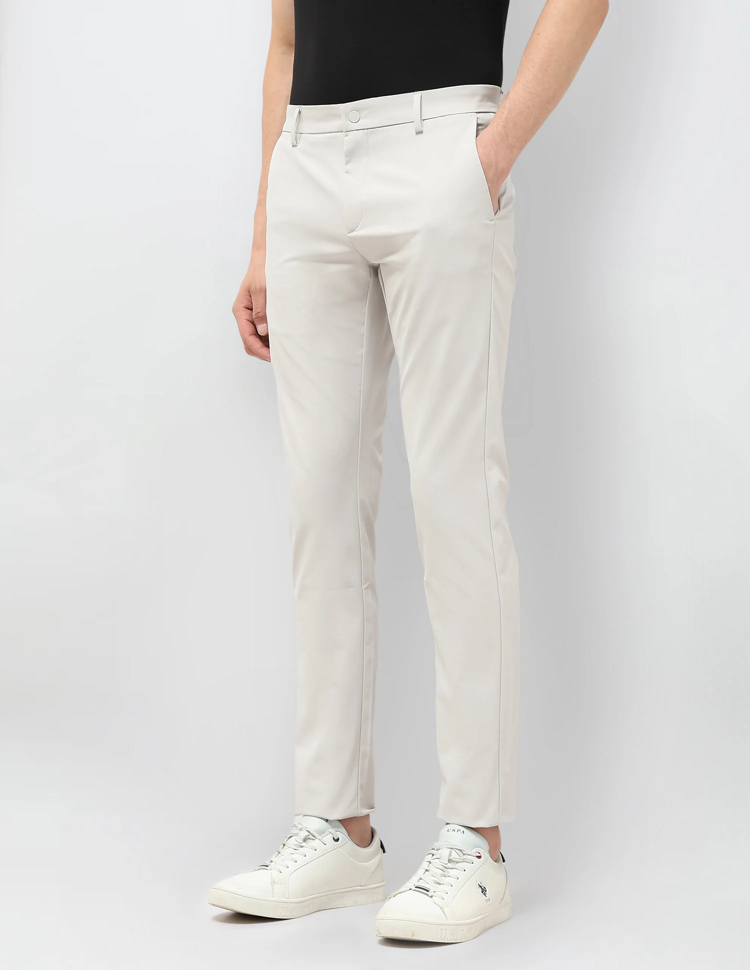 Austin Slim Fit Satin Trousers - Image 4