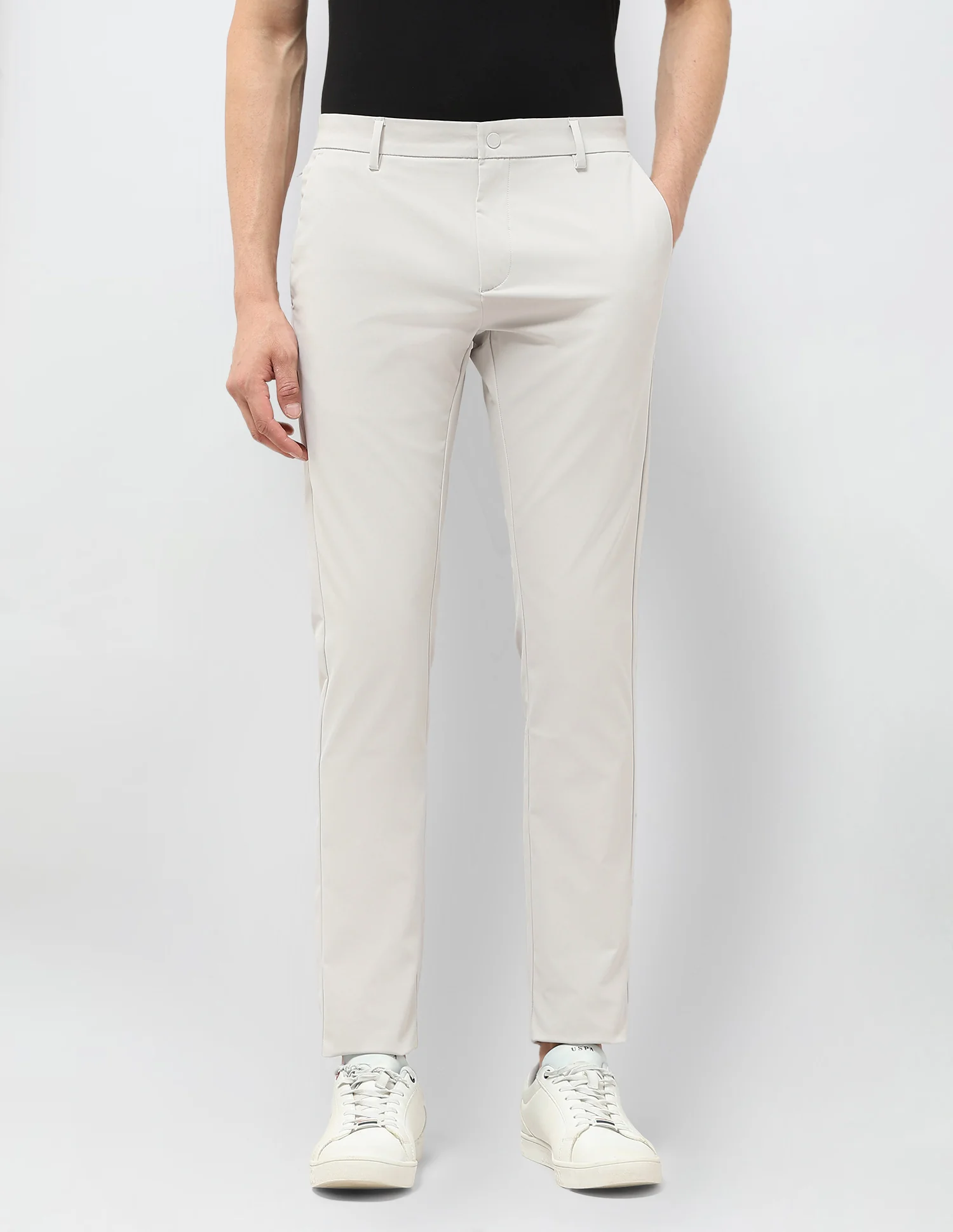 Austin Slim Fit Satin Trousers - Image 6