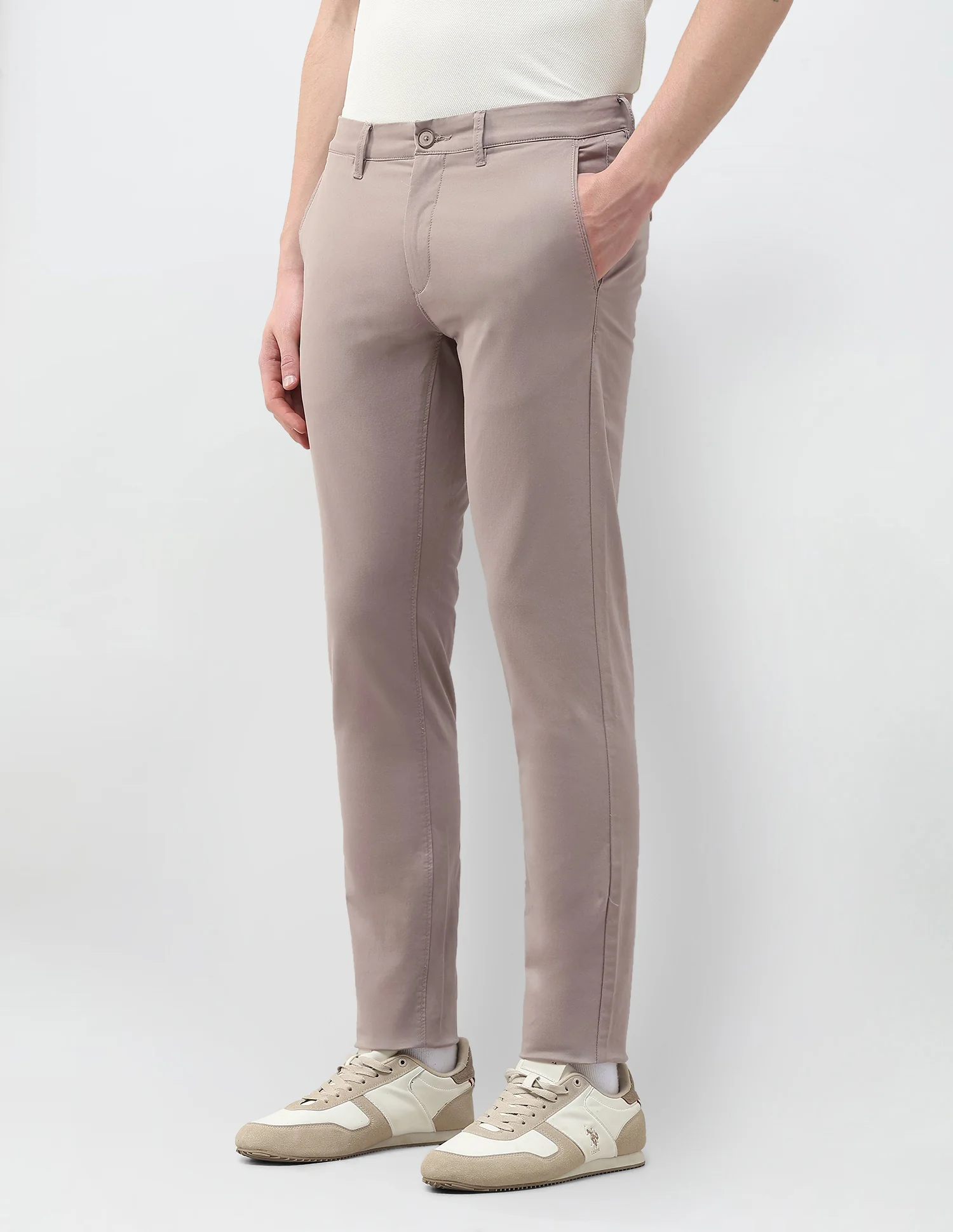 Austin Slim Fit Satin Trousers - Image 4