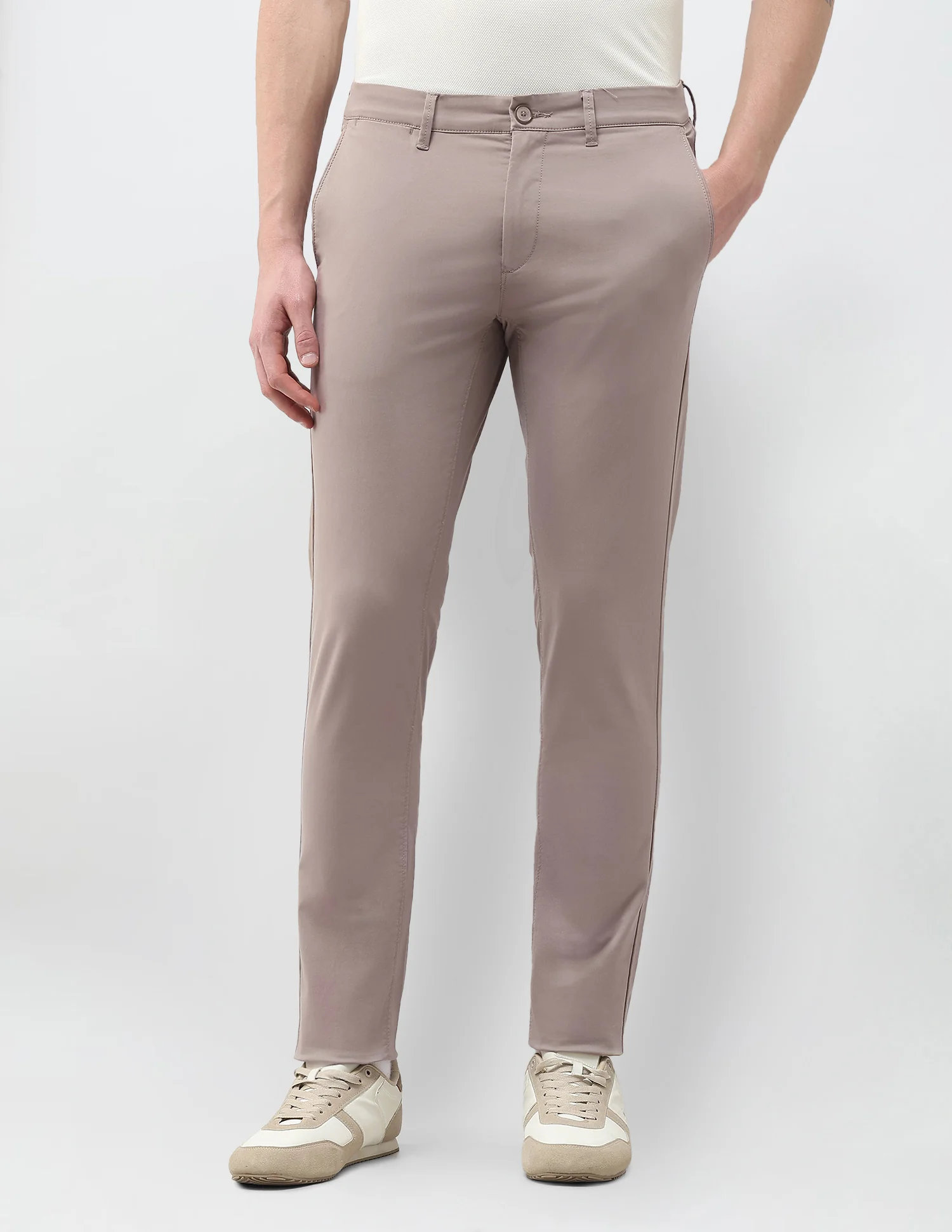 Austin Slim Fit Satin Trousers - Image 6