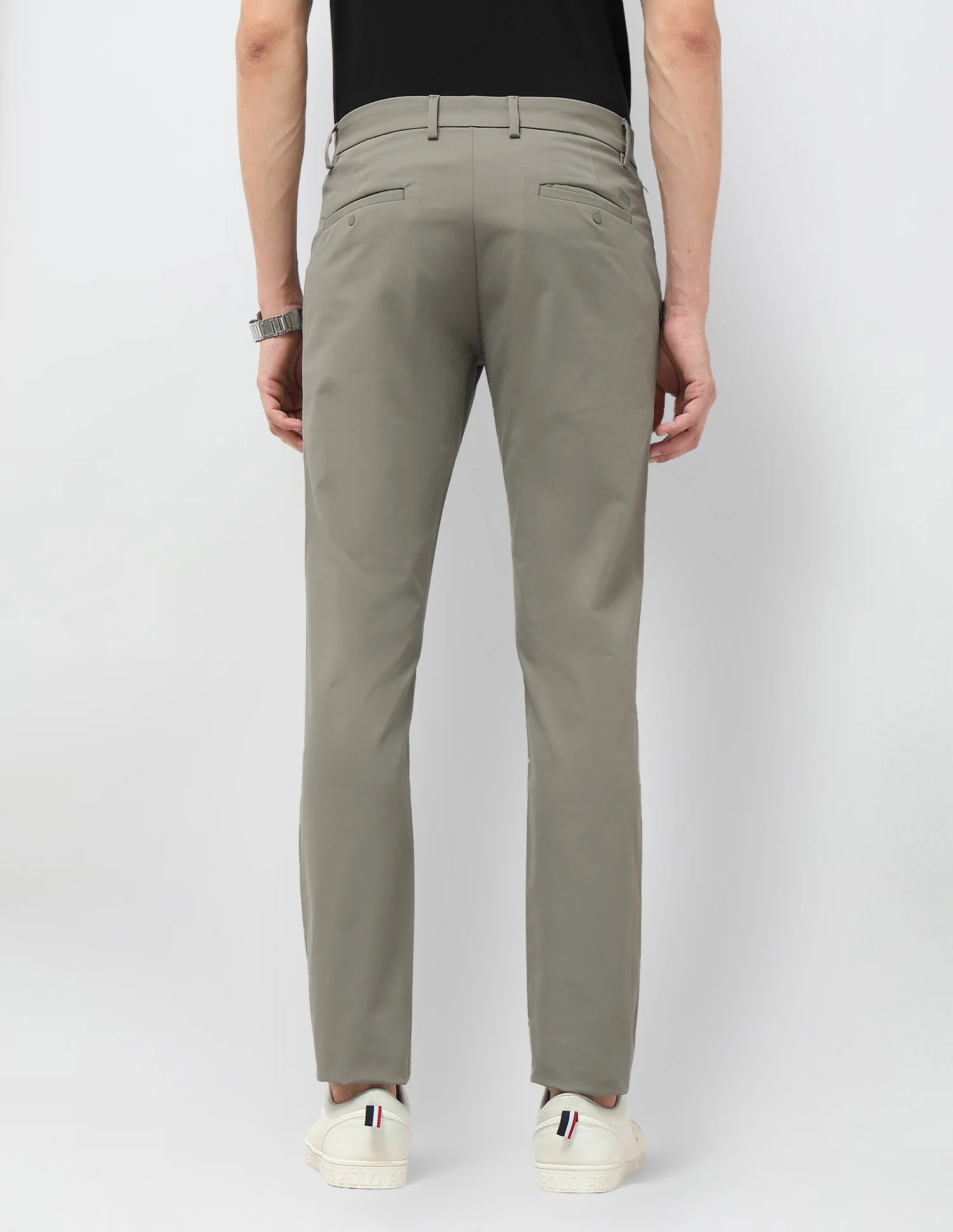 Austin Slim Fit Satin Trousers - Image 5