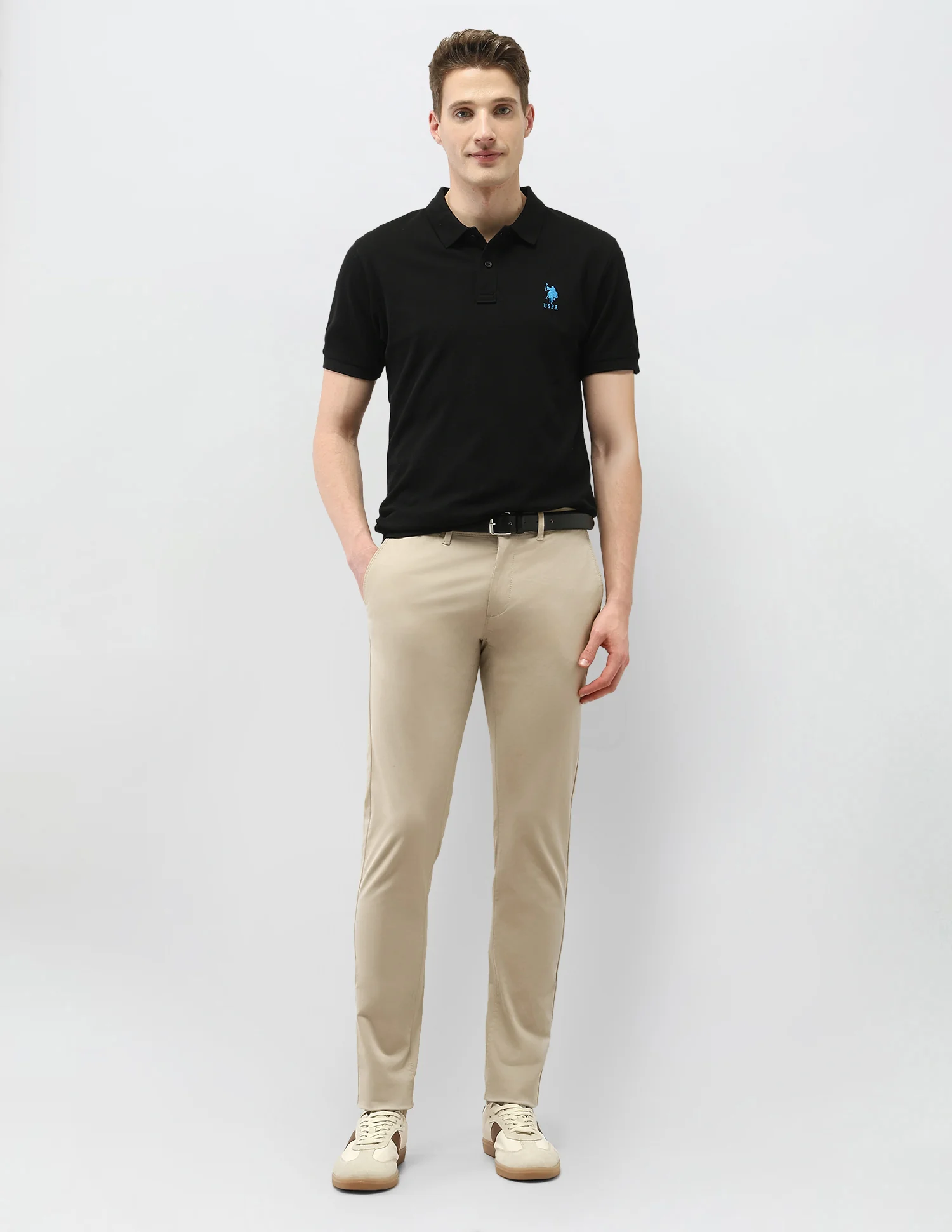 Austin Slim Fit Satin Trousers - Image 3