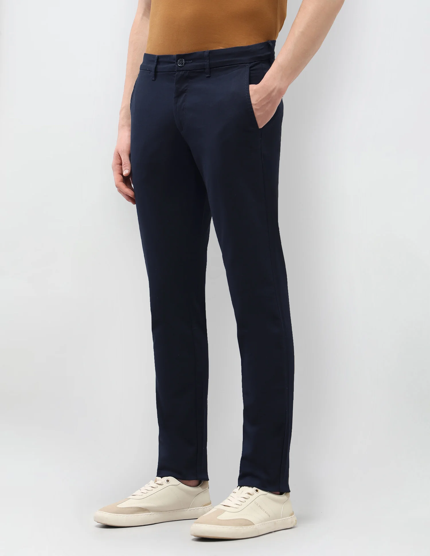Austin Slim Fit Satin Trousers - Image 4