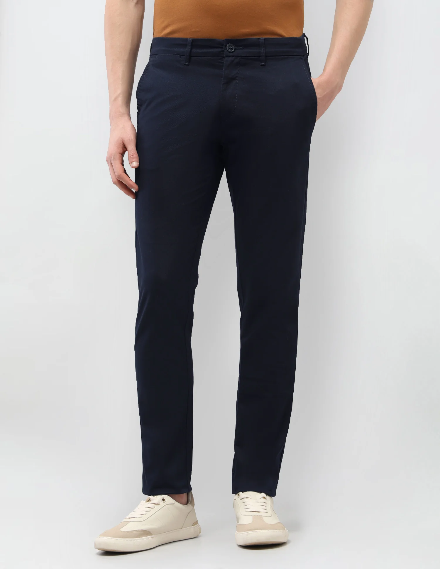 Austin Slim Fit Satin Trousers - Image 6