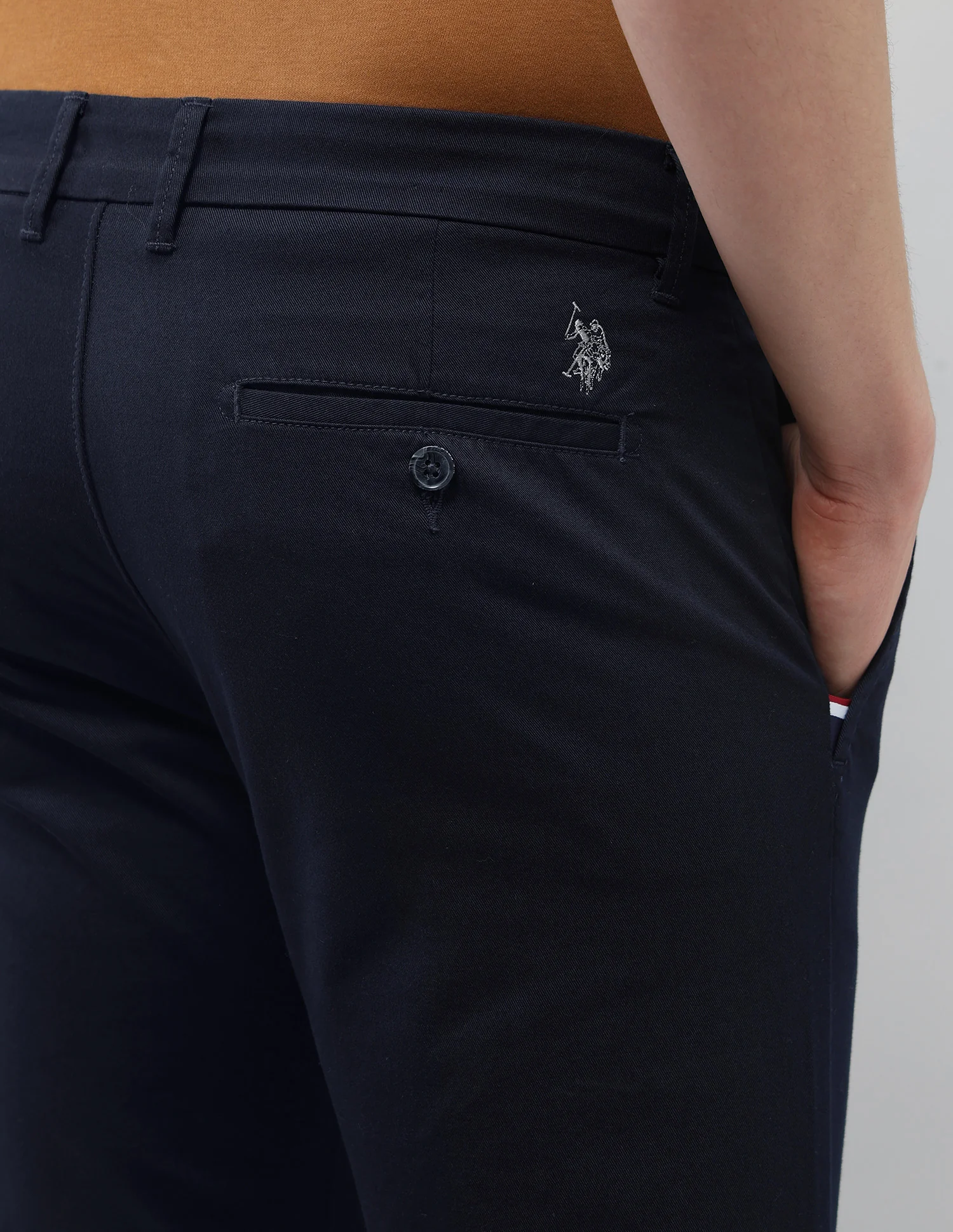 Austin Slim Fit Satin Trousers - Image 8