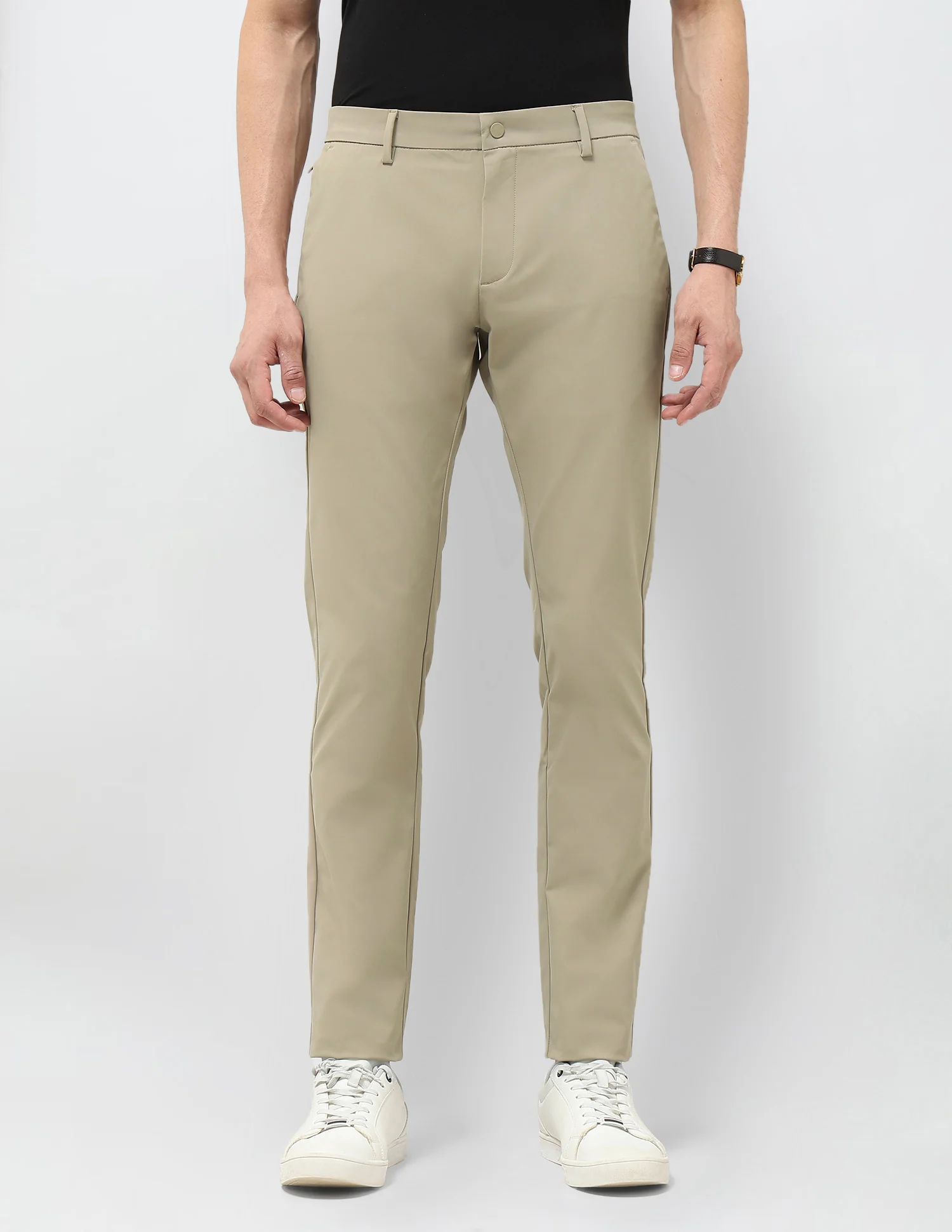 Austin Slim Fit Satin Trousers - Image 6