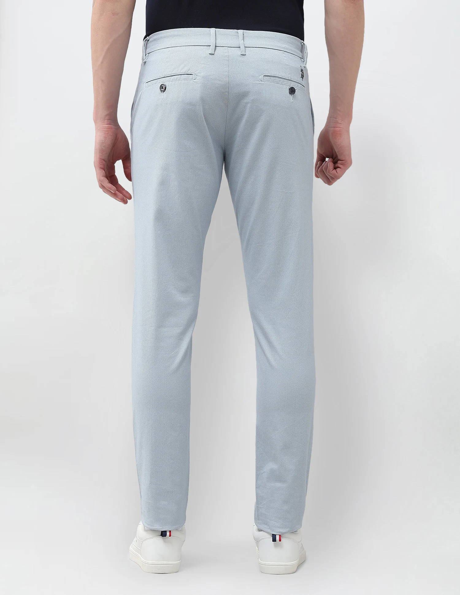 Austin Slim Fit Twill Trousers - Image 5