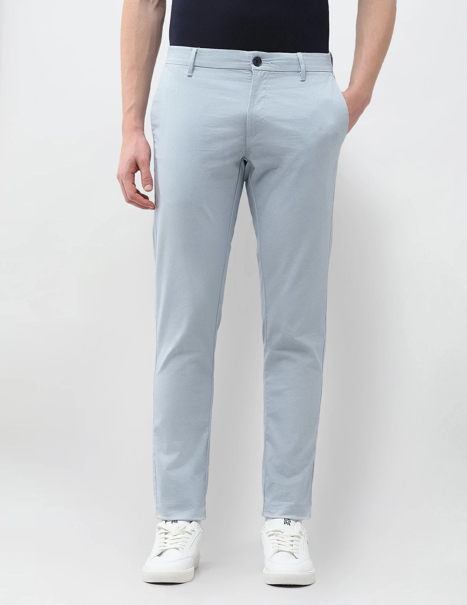 Austin Slim Fit Twill Trousers - Image 6