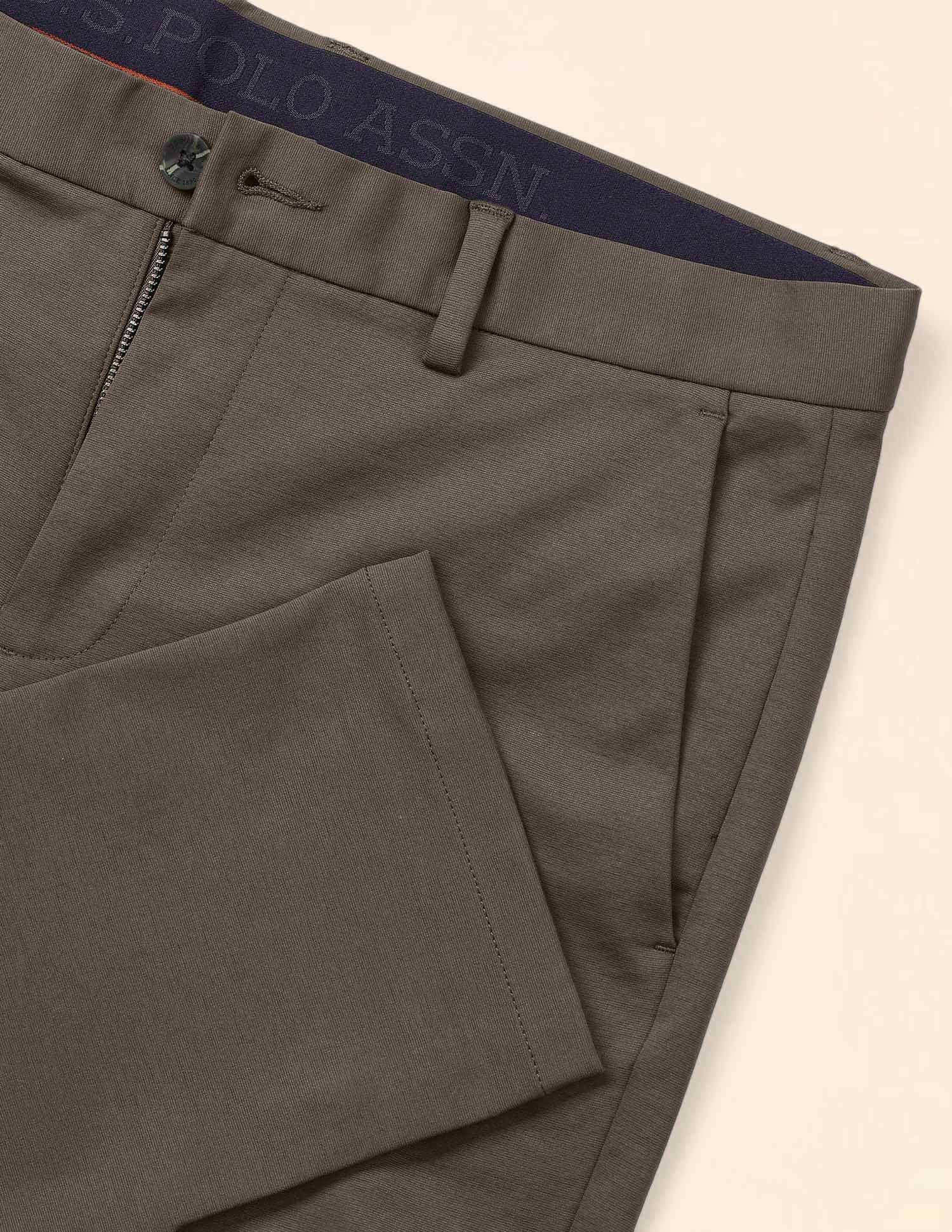 Austin Slim Fit Twill Trousers - Image 9