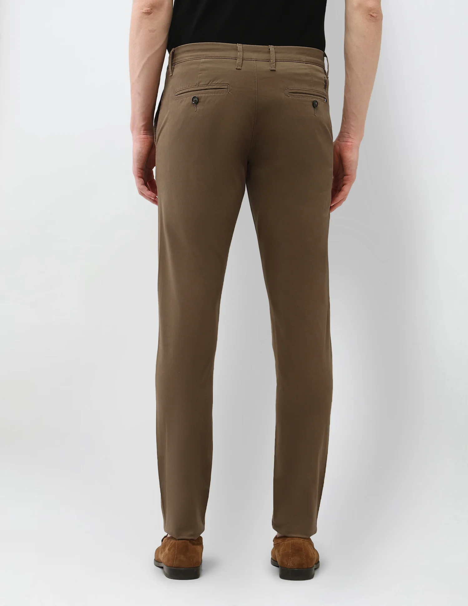 Austin Trim Regular Fit Satin Trousers - Image 5