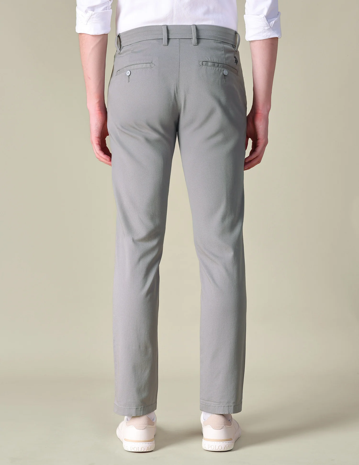 Austin Trim Regular Fit Twill Trousers - Image 5