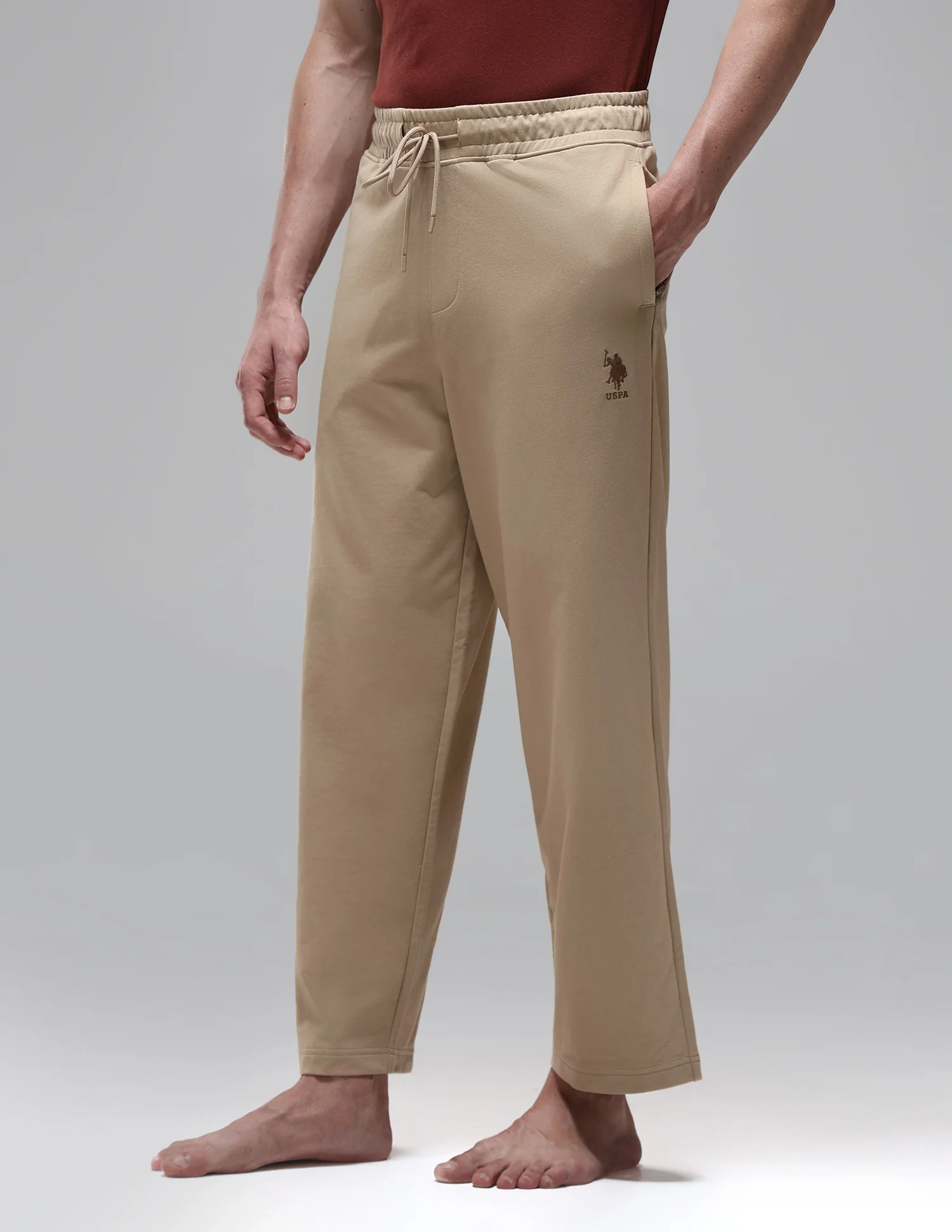 Baggy Fit Sturdy Fabric OR008 Lounge Track Pants - Image 4
