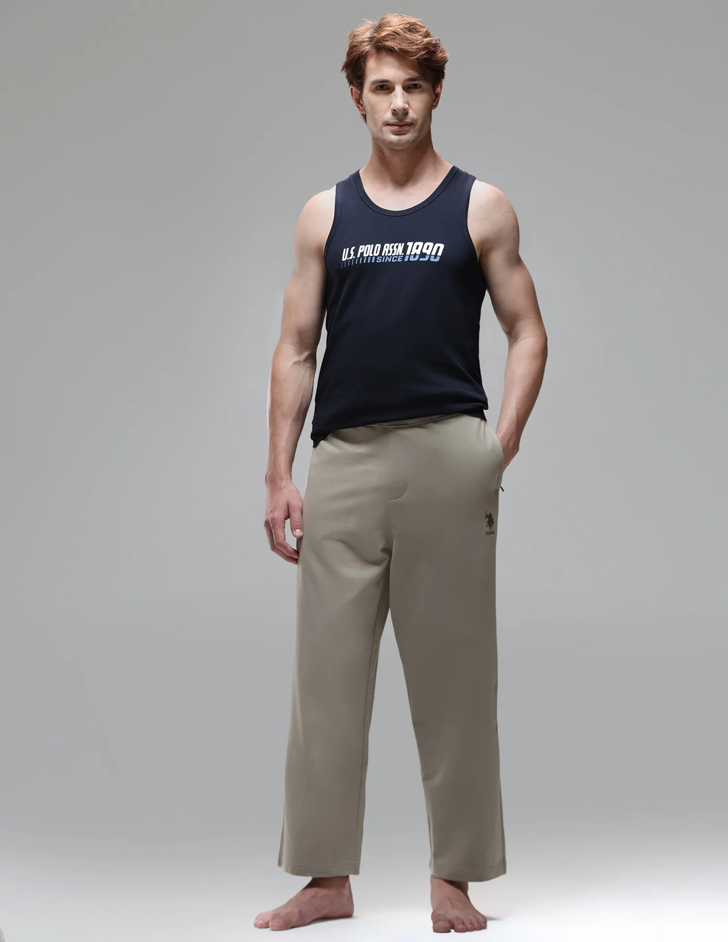 Baggy Fit Sturdy Fabric OR008 Lounge Track Pants - Image 3