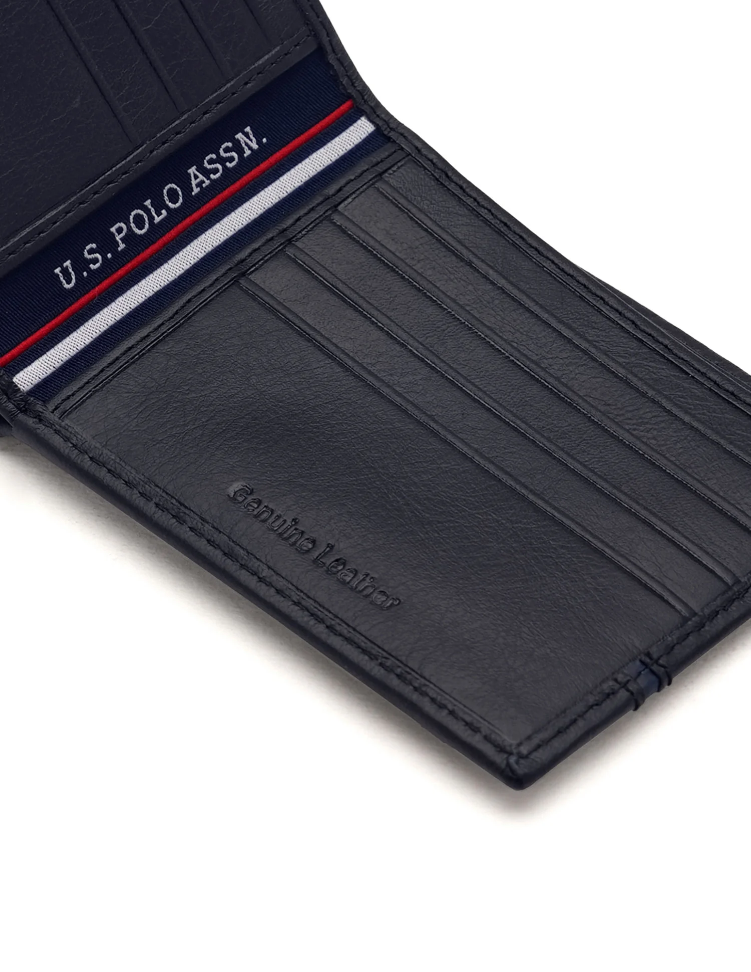Barrok Bi-Fold Leather Wallet - Image 6