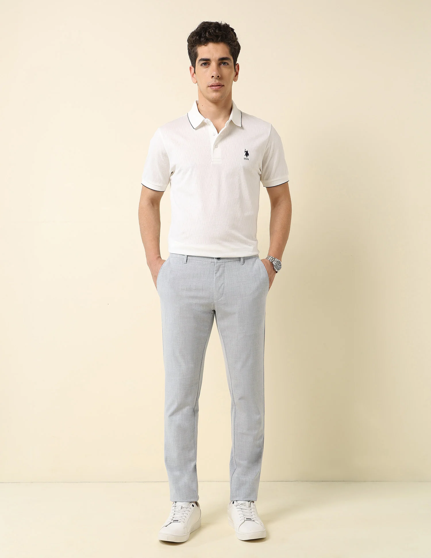 Bi Stretch Austin Slim Fit All Day Chinos - Image 3