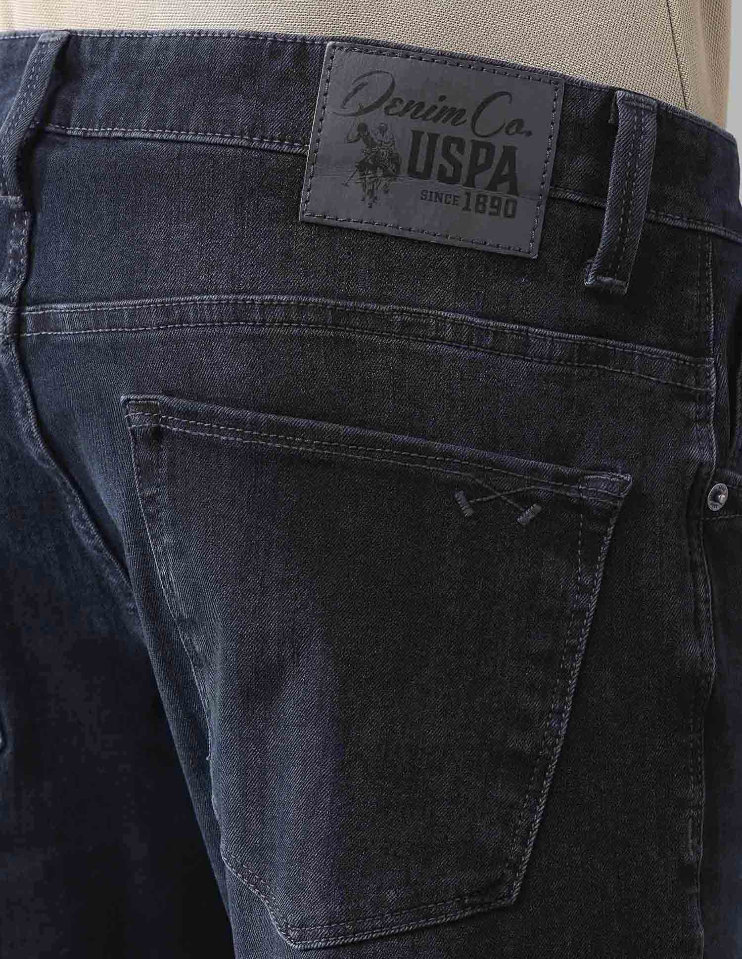 Bi Stretch Authentic Henry Tapered Fit Blue Jeans - Image 8