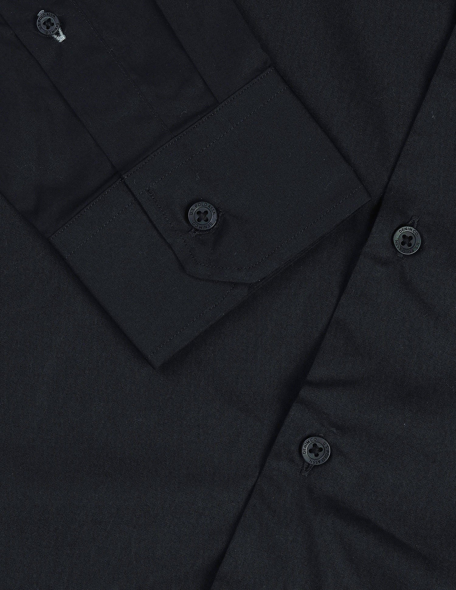 Black & Gold Regular Fit Shirt - Image 8