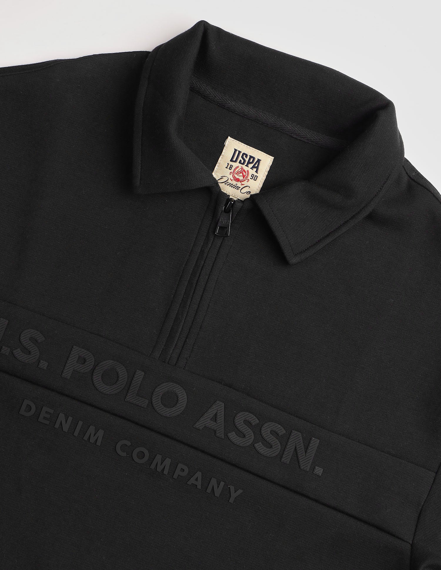 Black & Gold Regular Fit Sweatshirt - Image 8