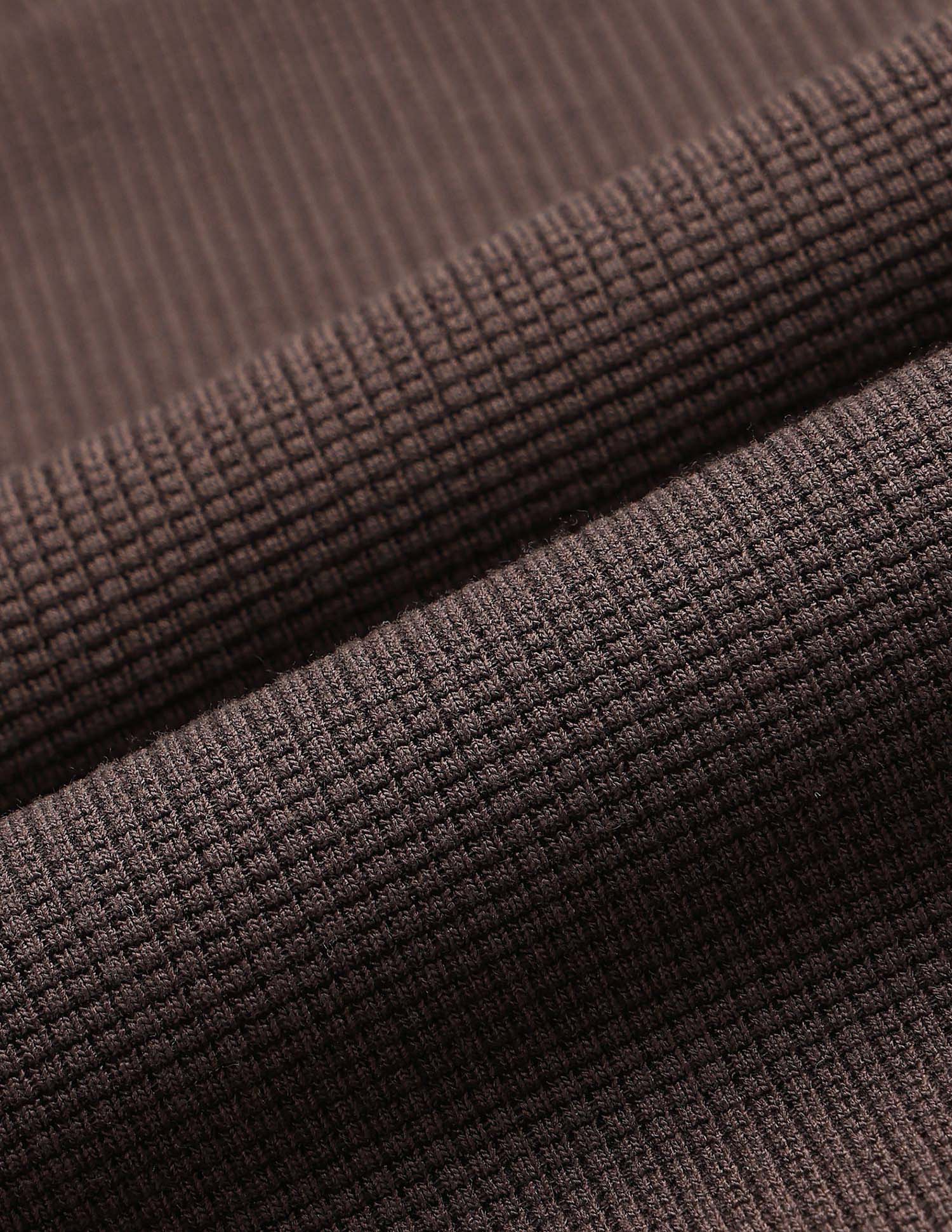 Black & Gold Textured Polo Shirt - Image 2