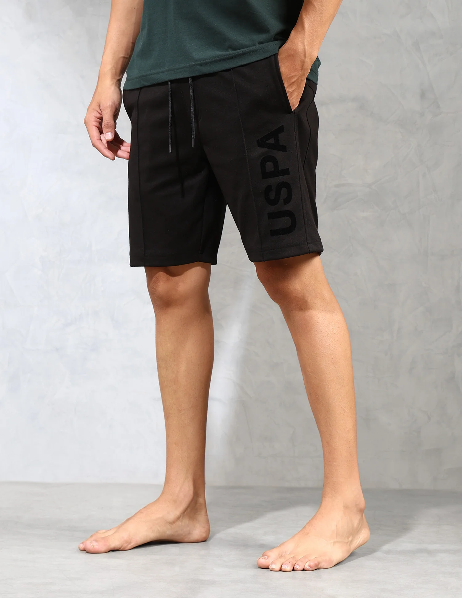 Brand Appliqued OES06 Lounge Shorts - Pack Of 1 - Image 4