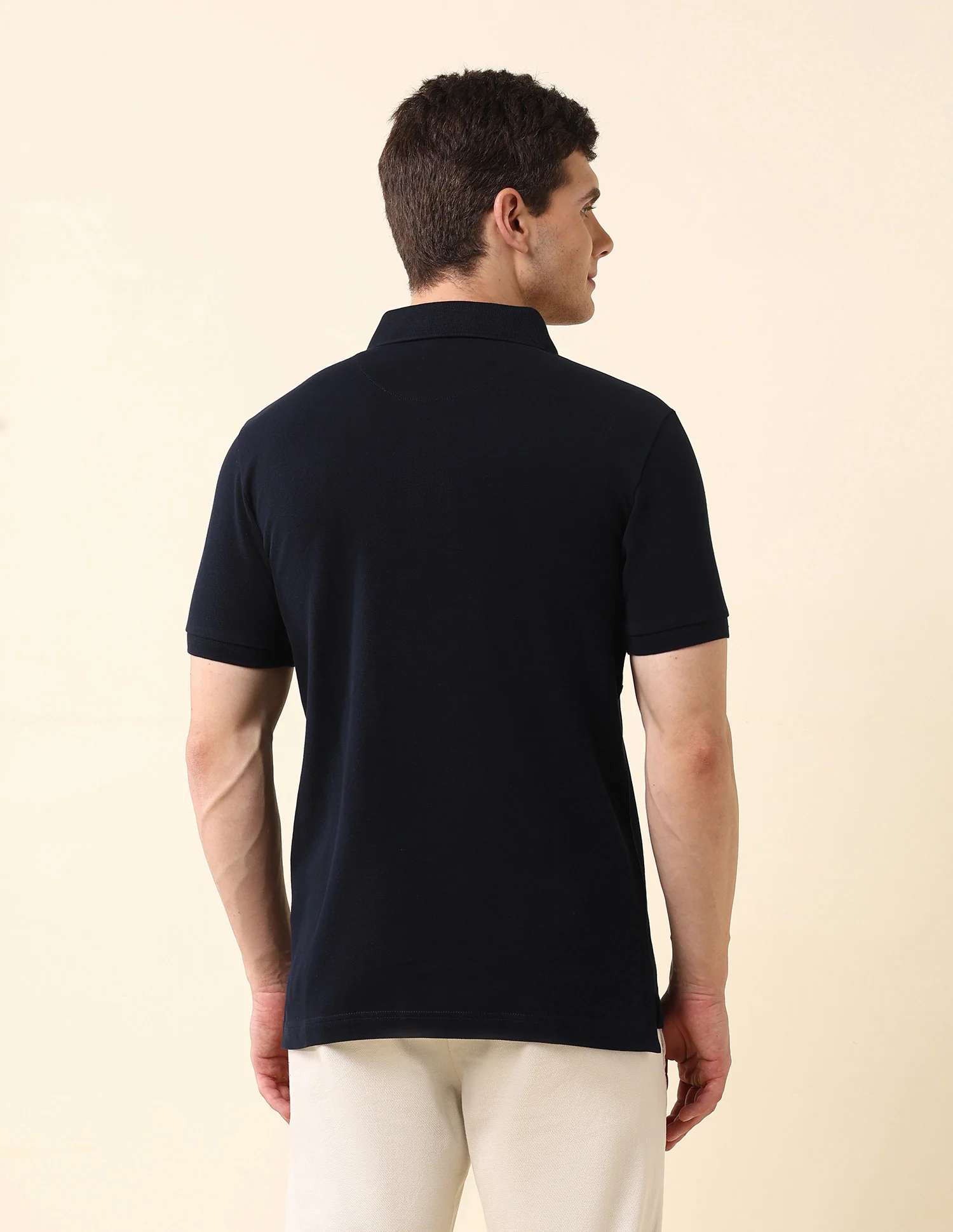 Brand Embossed Classic Polo Shirt - Image 5