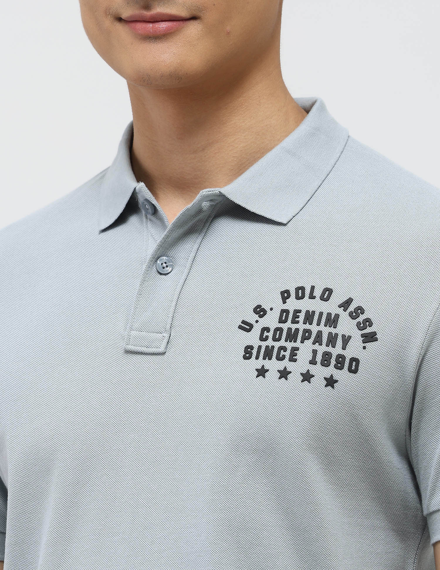 Brand Embossed Muscle Fit Polo Shirt - Image 7