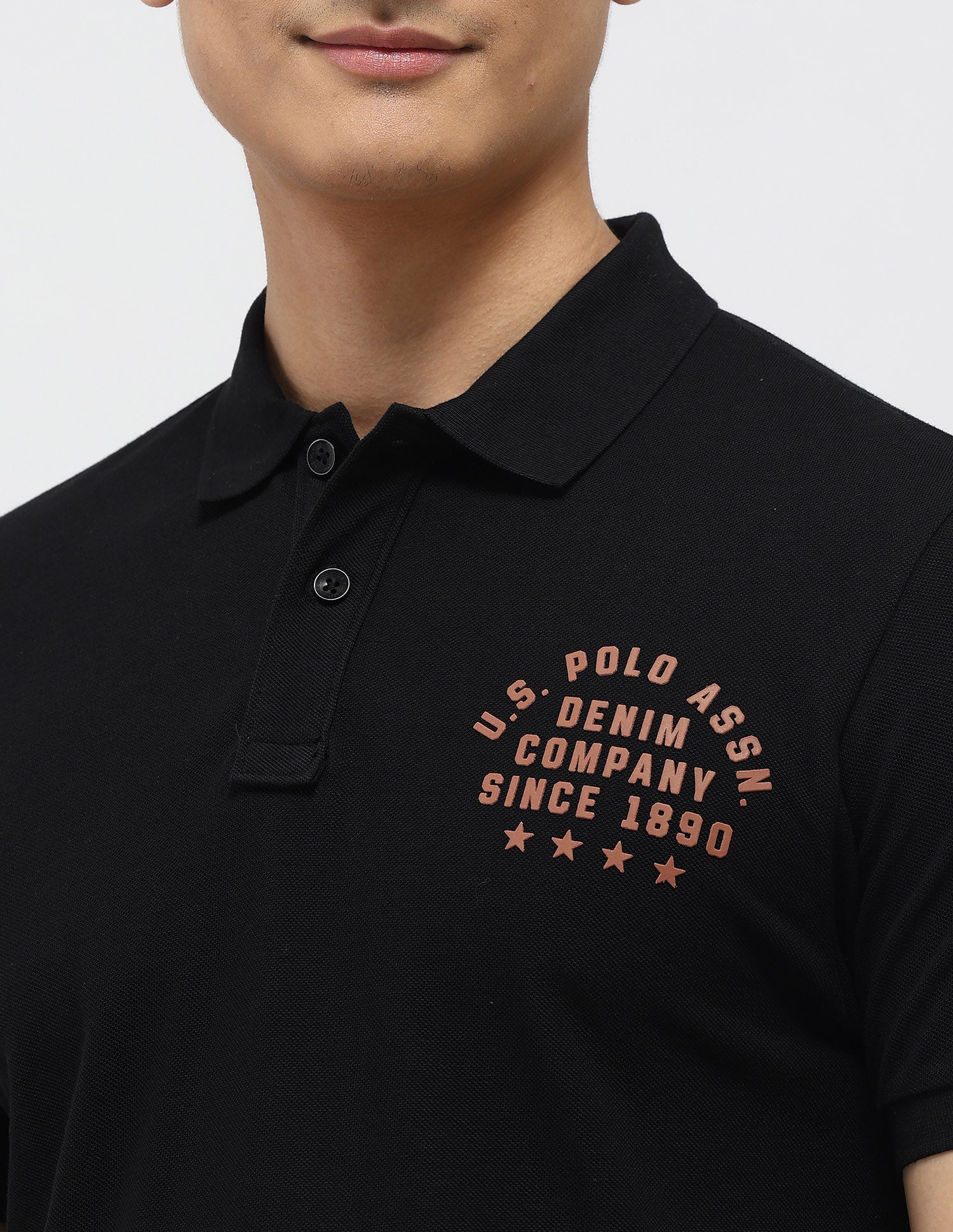 Brand Embossed Muscle Fit Polo Shirt - Image 7