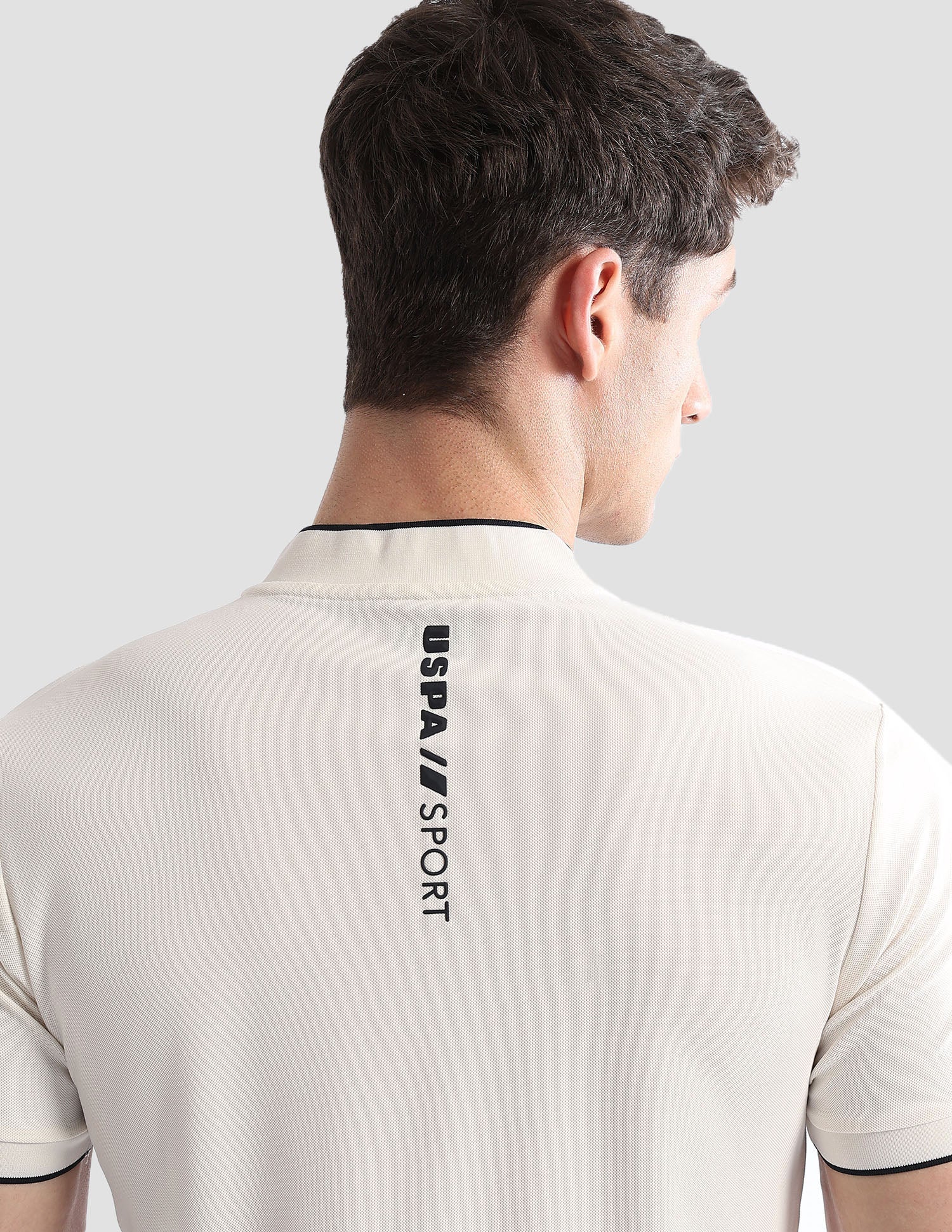 Brand Embossed Regular Fit Active Polo Shirt - Image 8