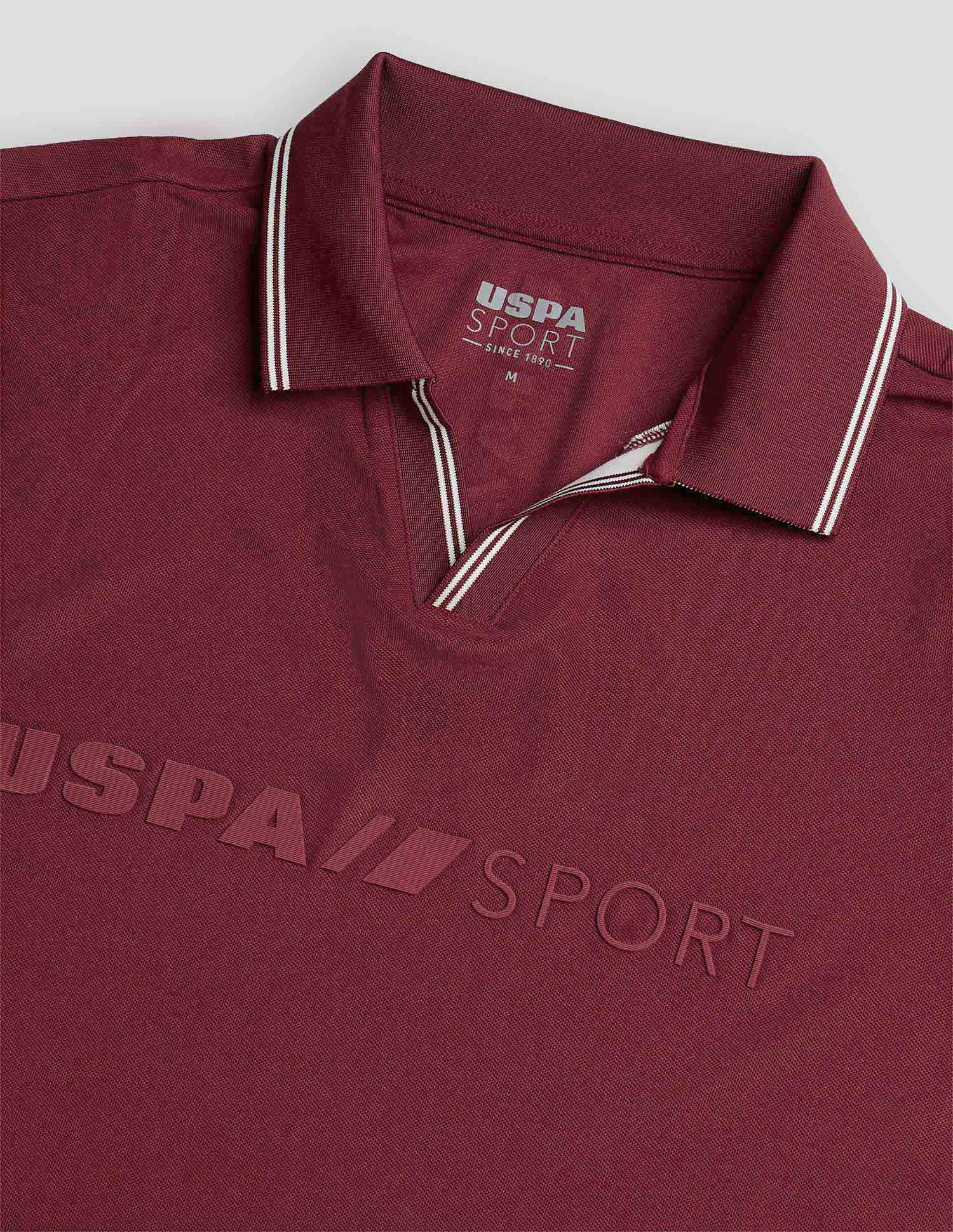 Brand Embossed Regular Fit Active Polo Shirt - Image 8