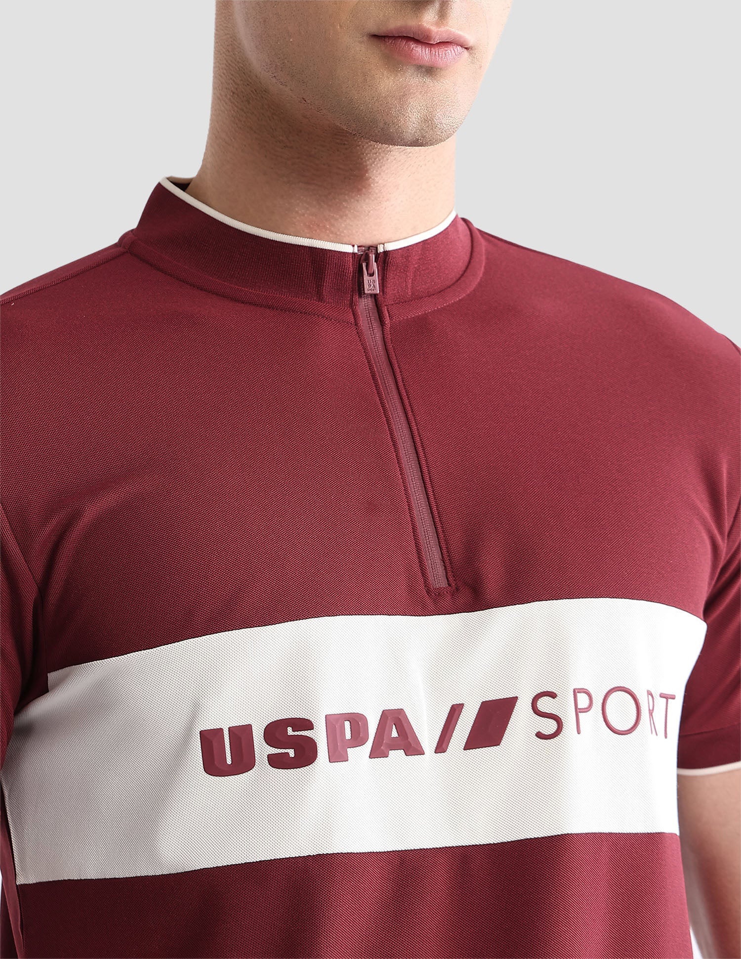 Brand Embossed Regular Fit Active Polo Shirt - Image 8