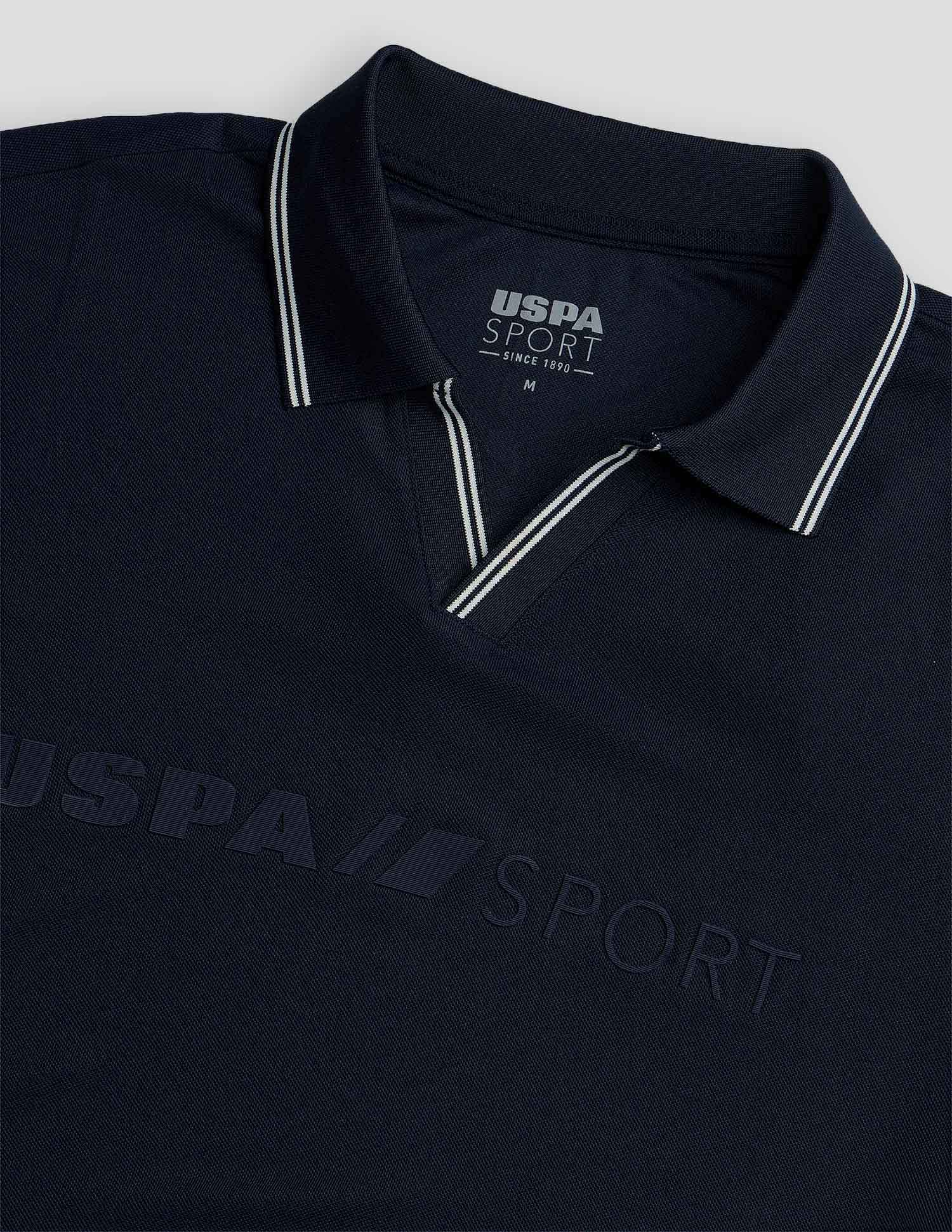 Brand Embossed Regular Fit Active Polo Shirt - Image 8