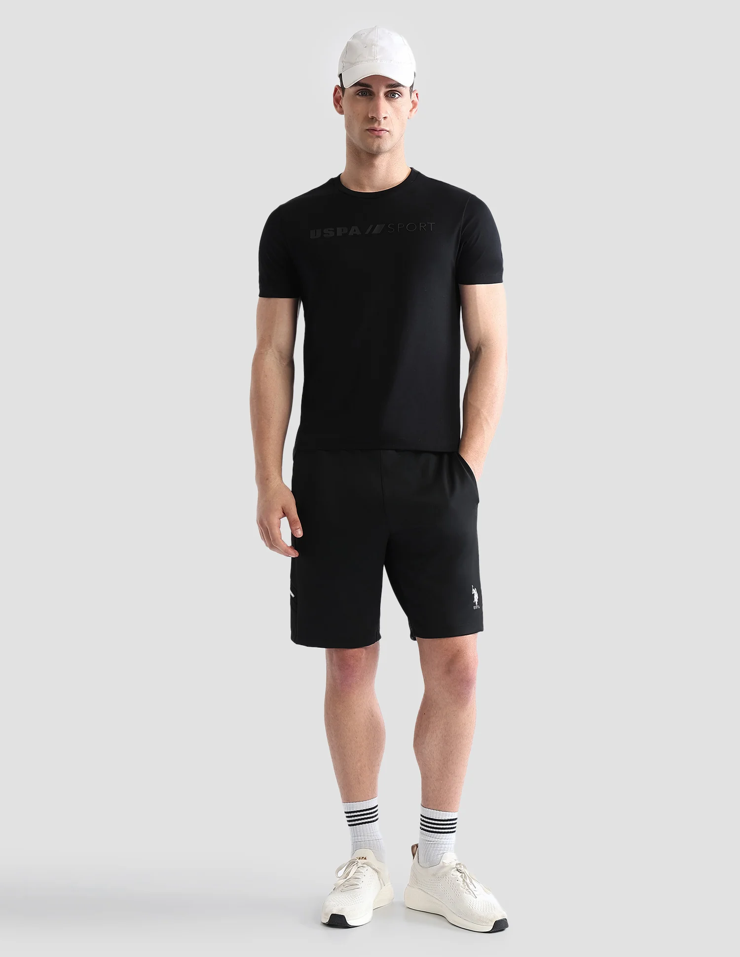 Brand Embossed Regular Fit Active T-Shirt - Image 3