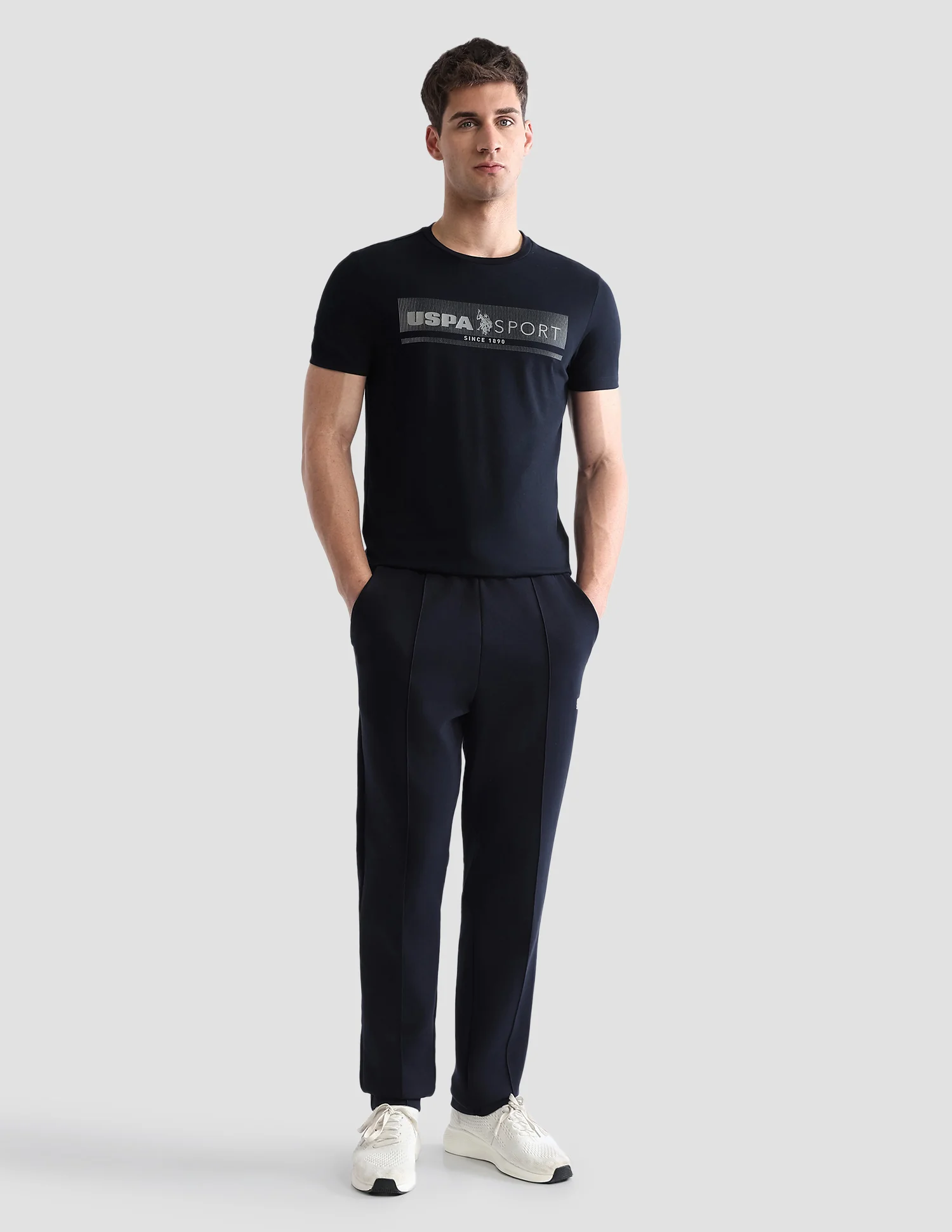 Brand Embossed Regular Fit Active T-Shirt - Image 3