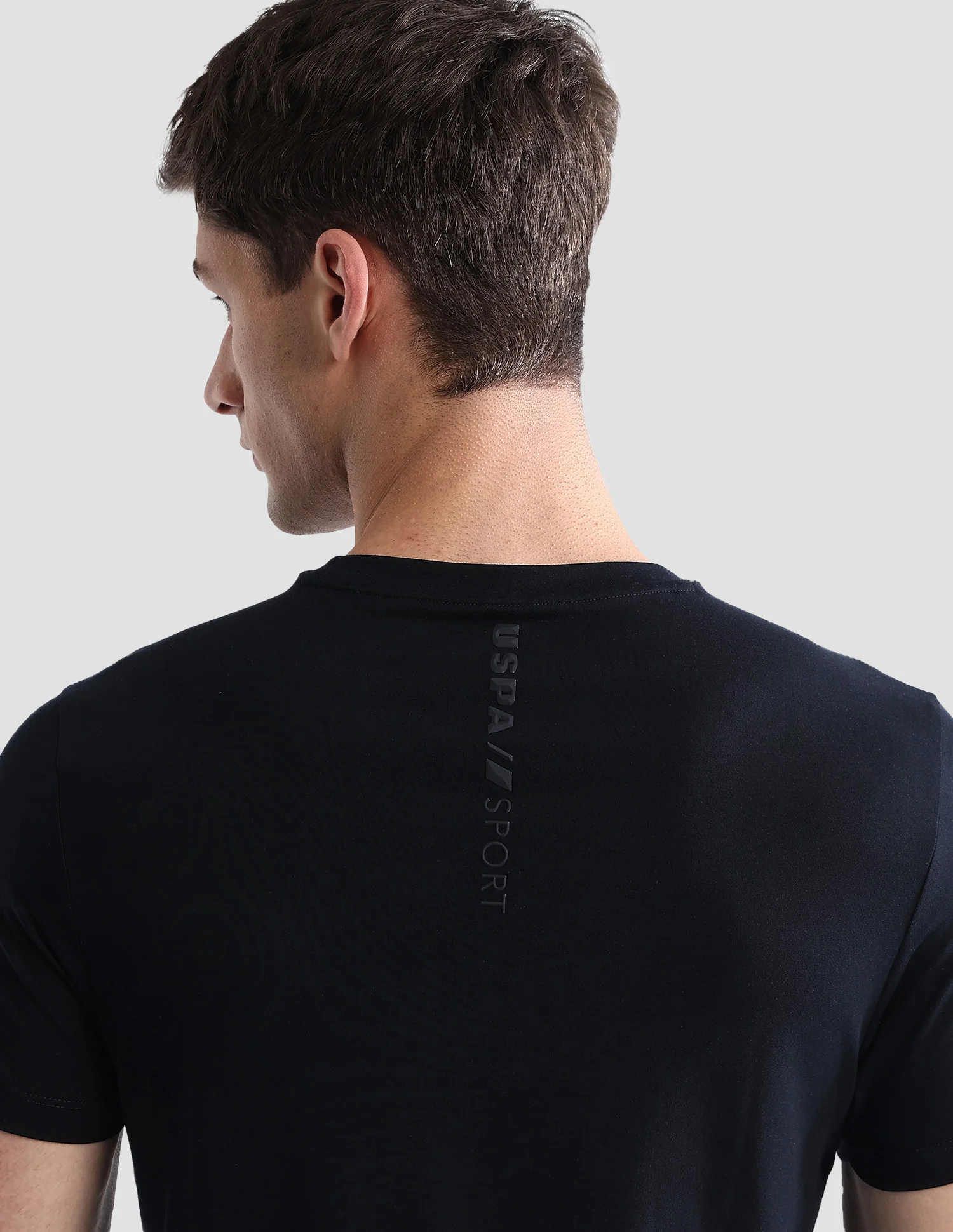 Brand Embossed Regular Fit Active T-Shirt - Image 8