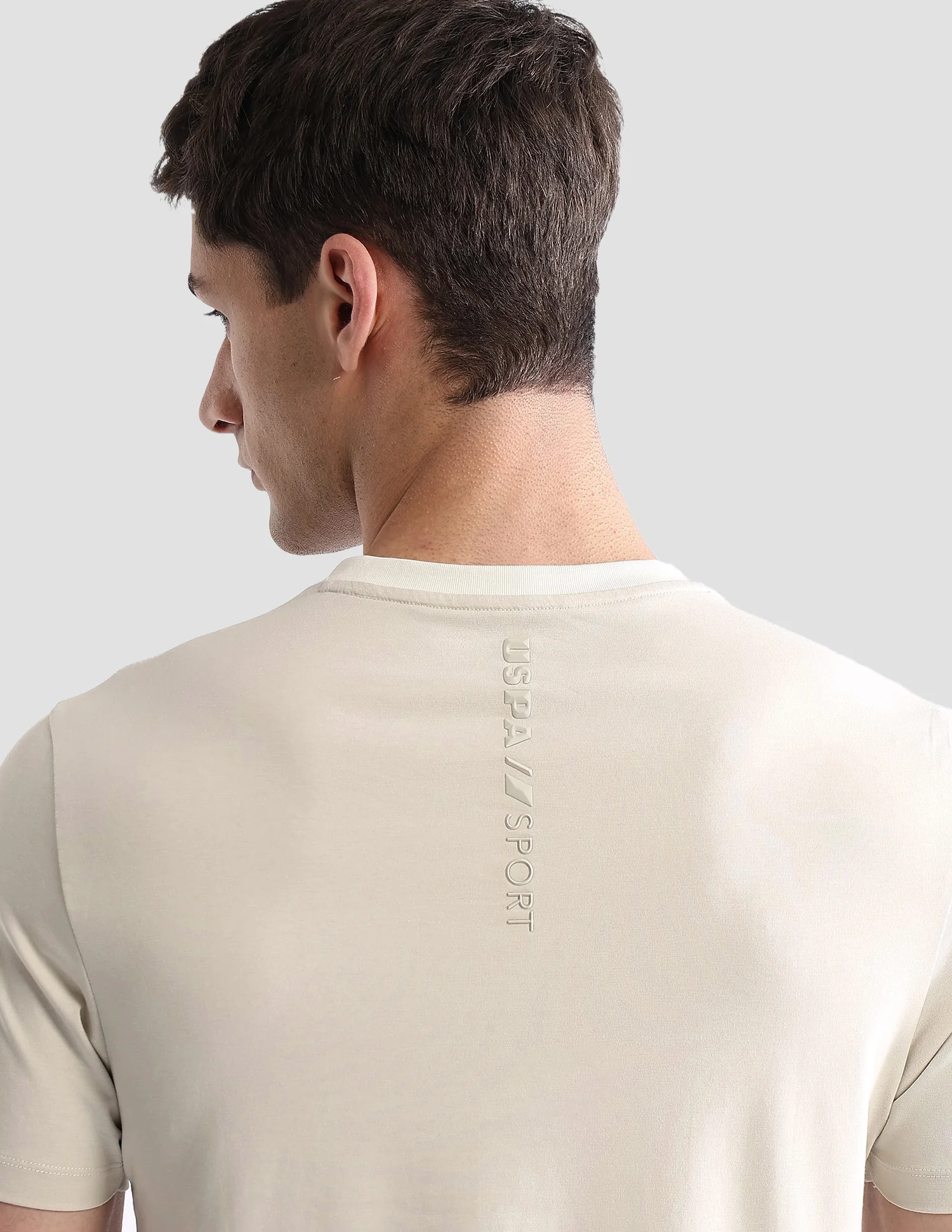 Brand Embossed Regular Fit Active T-Shirt - Image 8