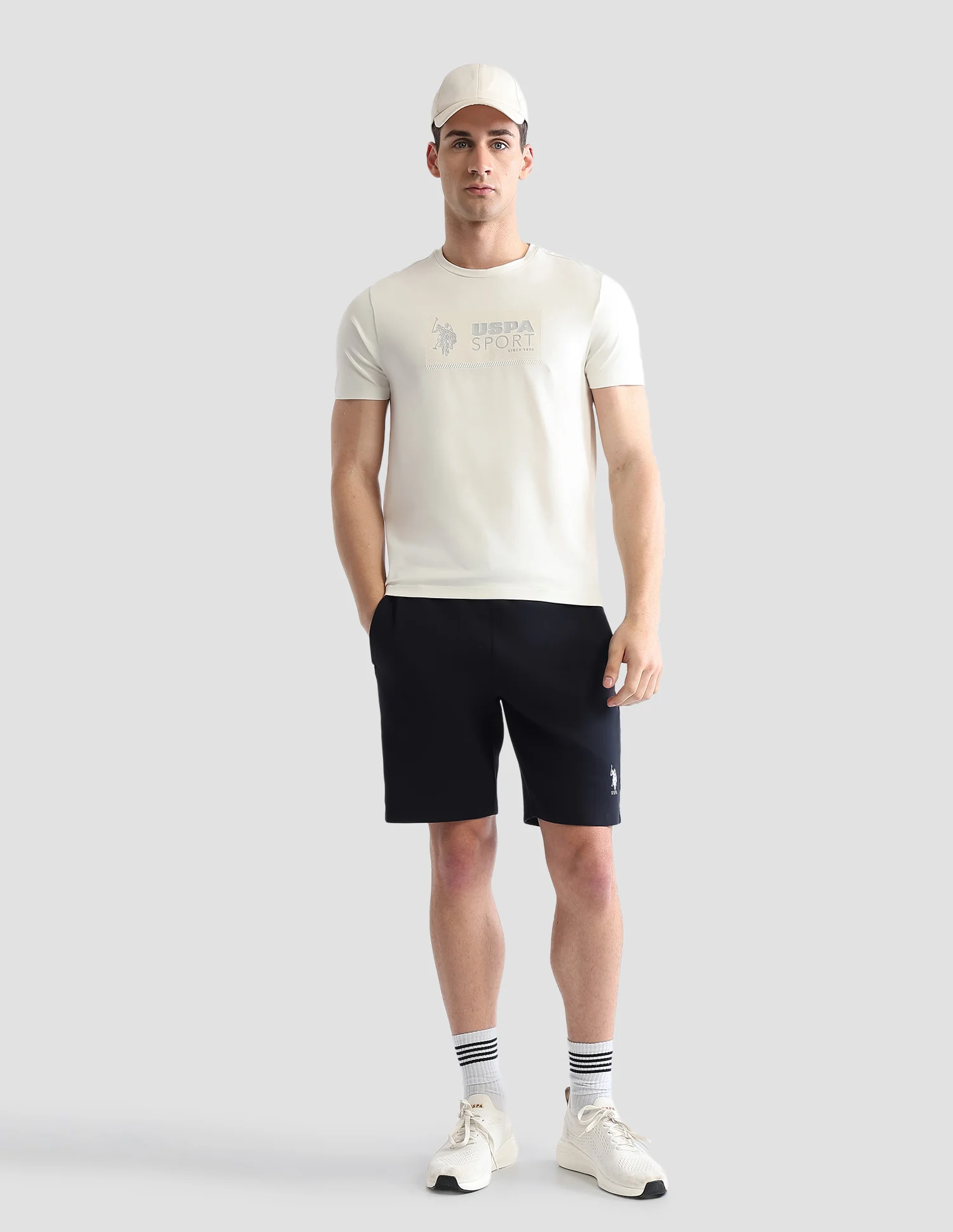 Brand Embossed Regular Fit Active T-Shirt - Image 4