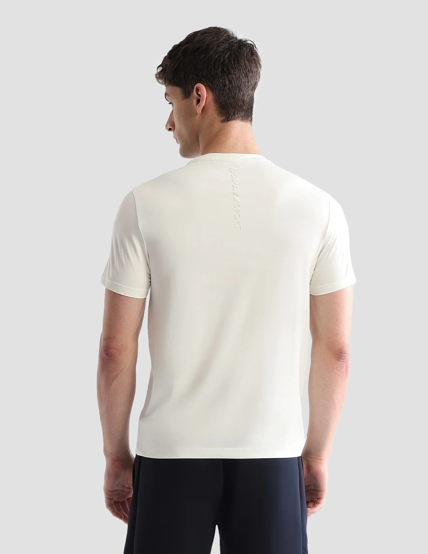Brand Embossed Regular Fit Active T-Shirt - Image 6