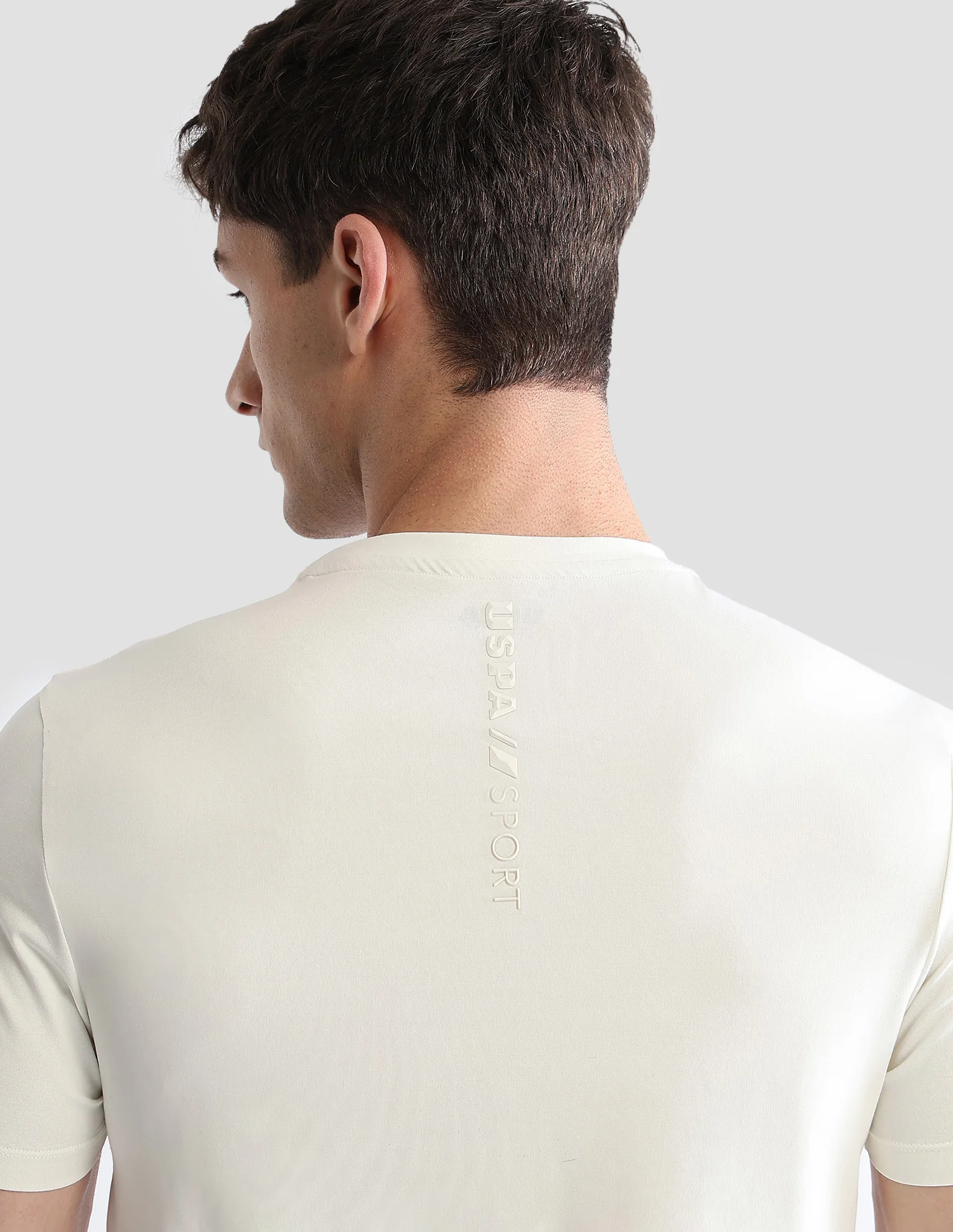 Brand Embossed Regular Fit Active T-Shirt - Image 9