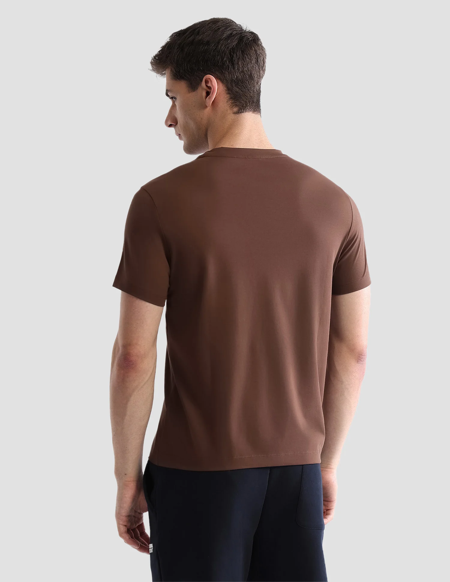 Brand Embossed Regular Fit Active T-Shirt - Image 5