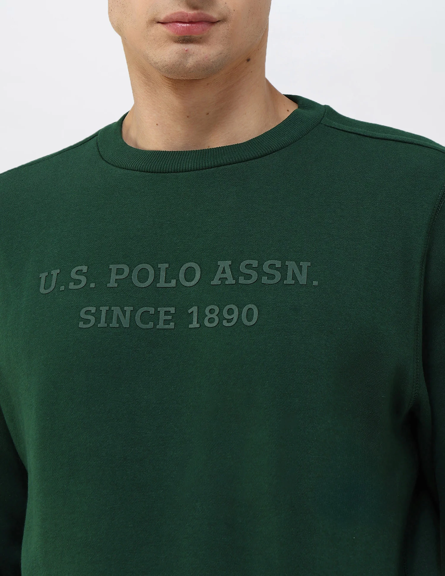 Brand Embossed Regular Fit Sweatshirt - Image 7