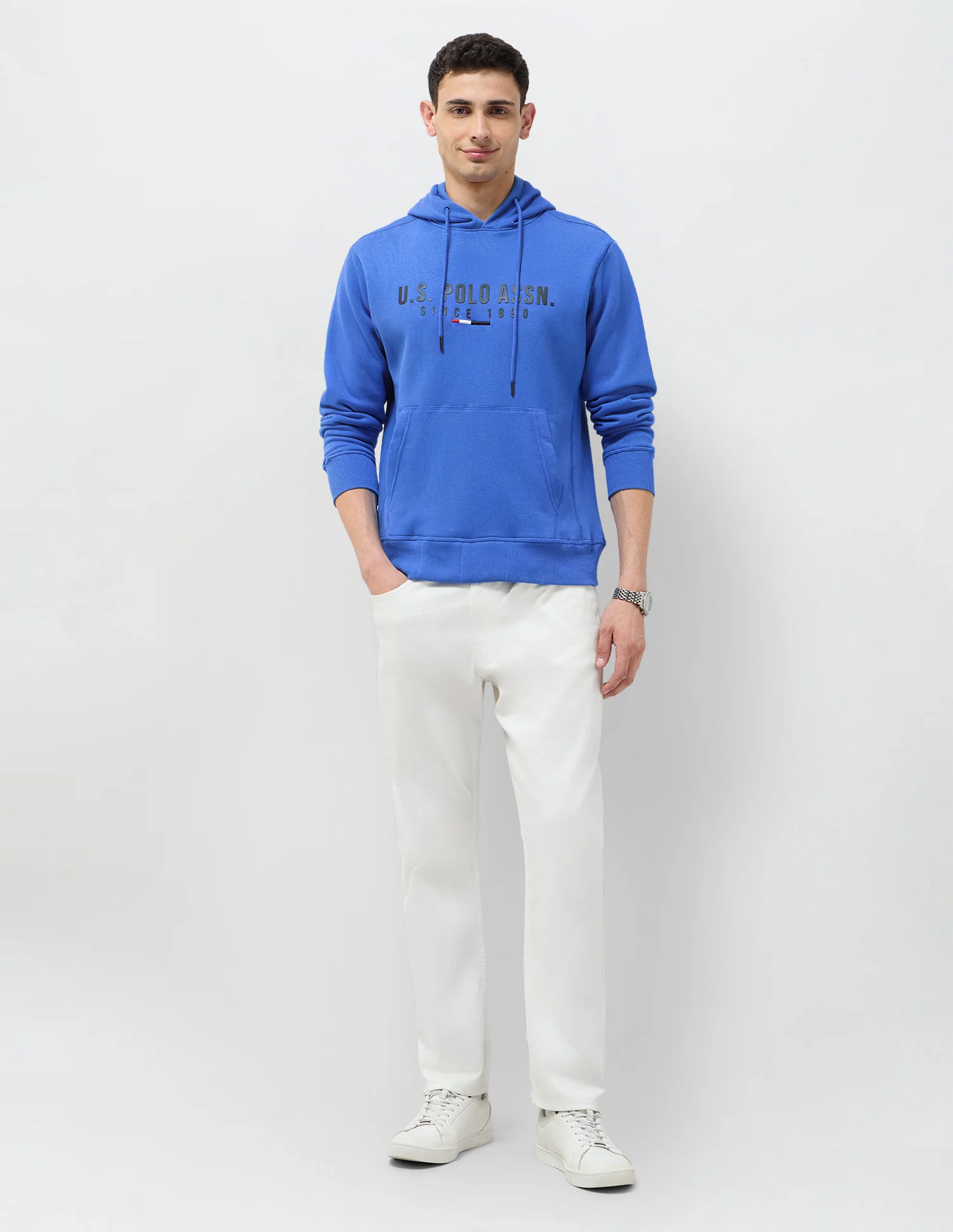 Brand Embossed Regular Fit Sweatshirt - Image 3