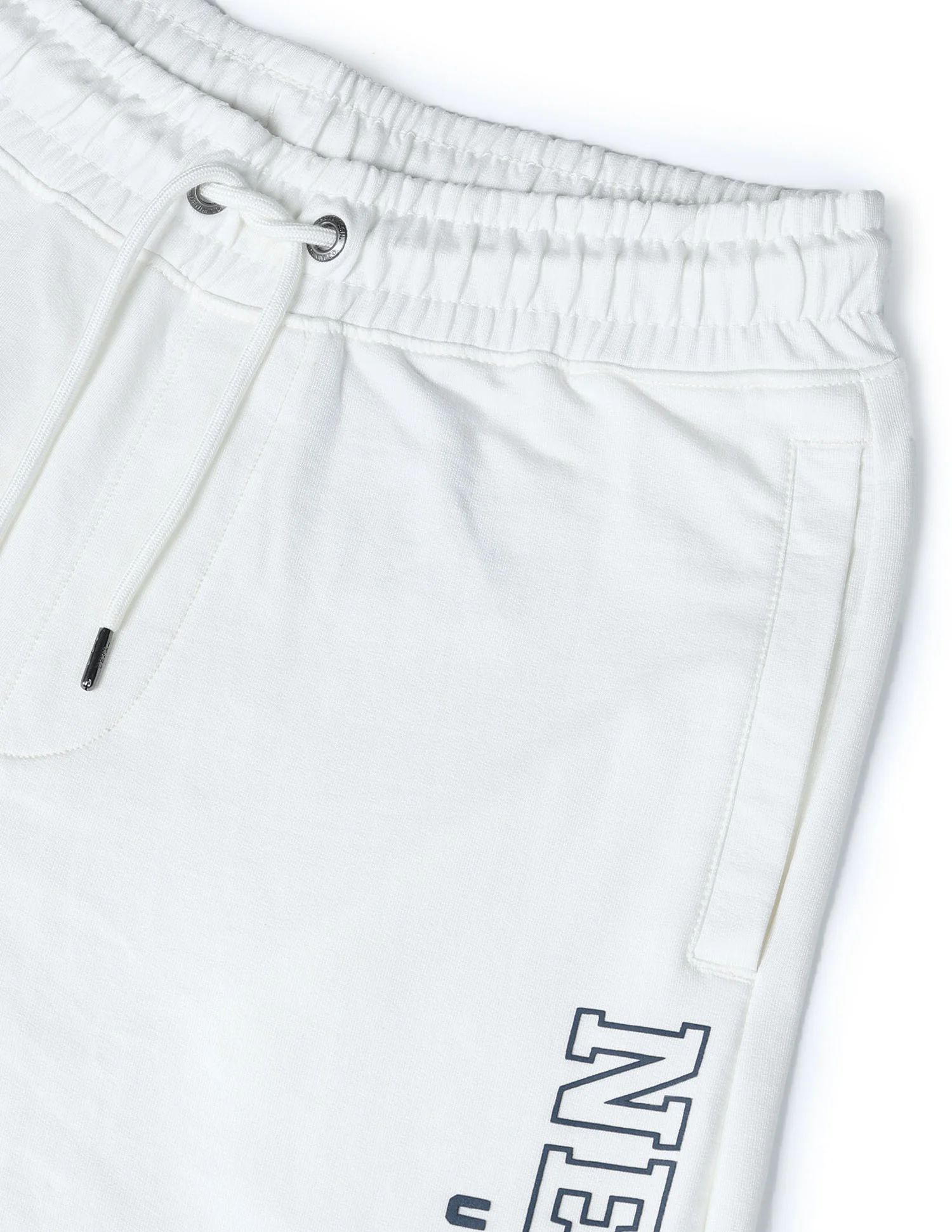 Brand Embossed Regular Fit Track Pants - Image 8