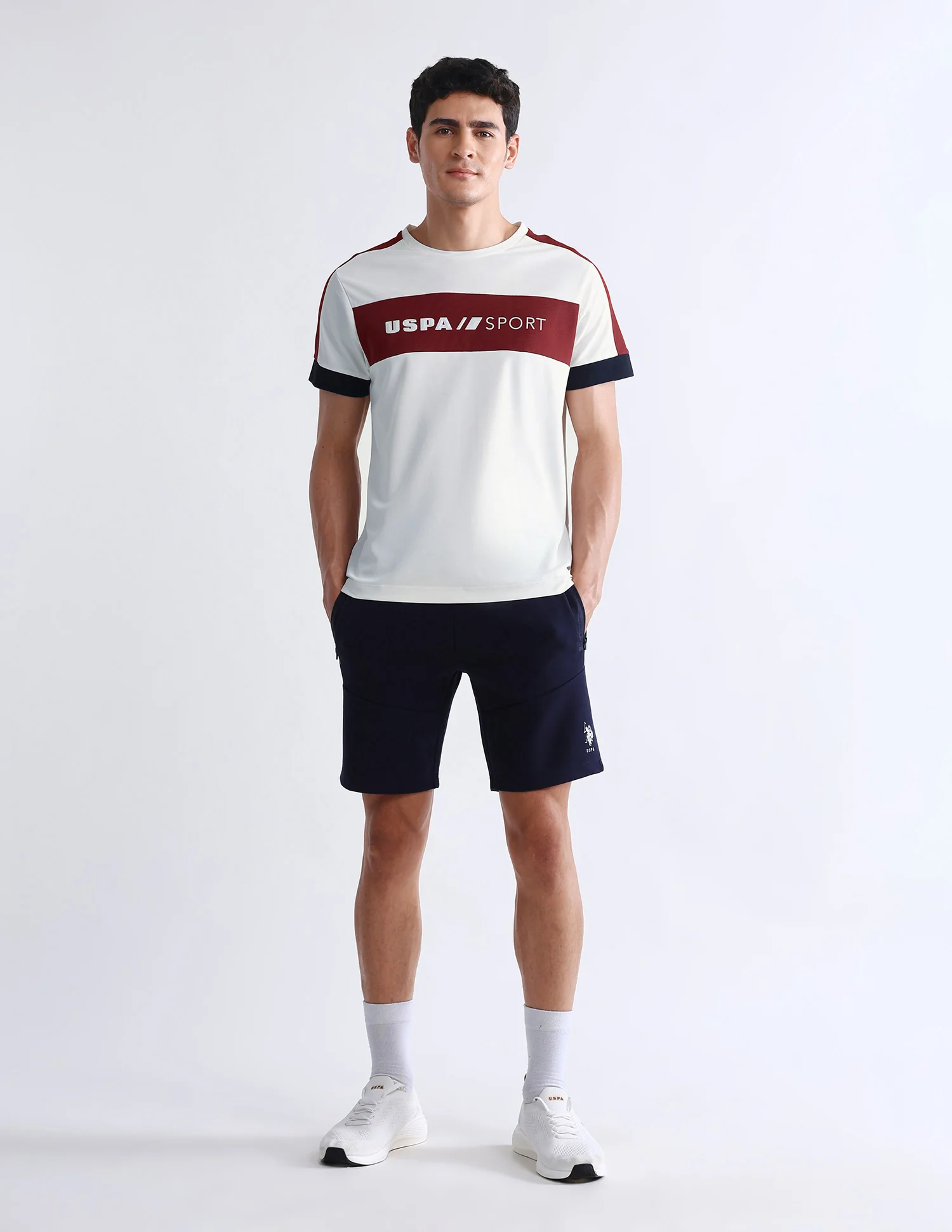Brand Embossed Slim Fit T-Shirt - Image 3