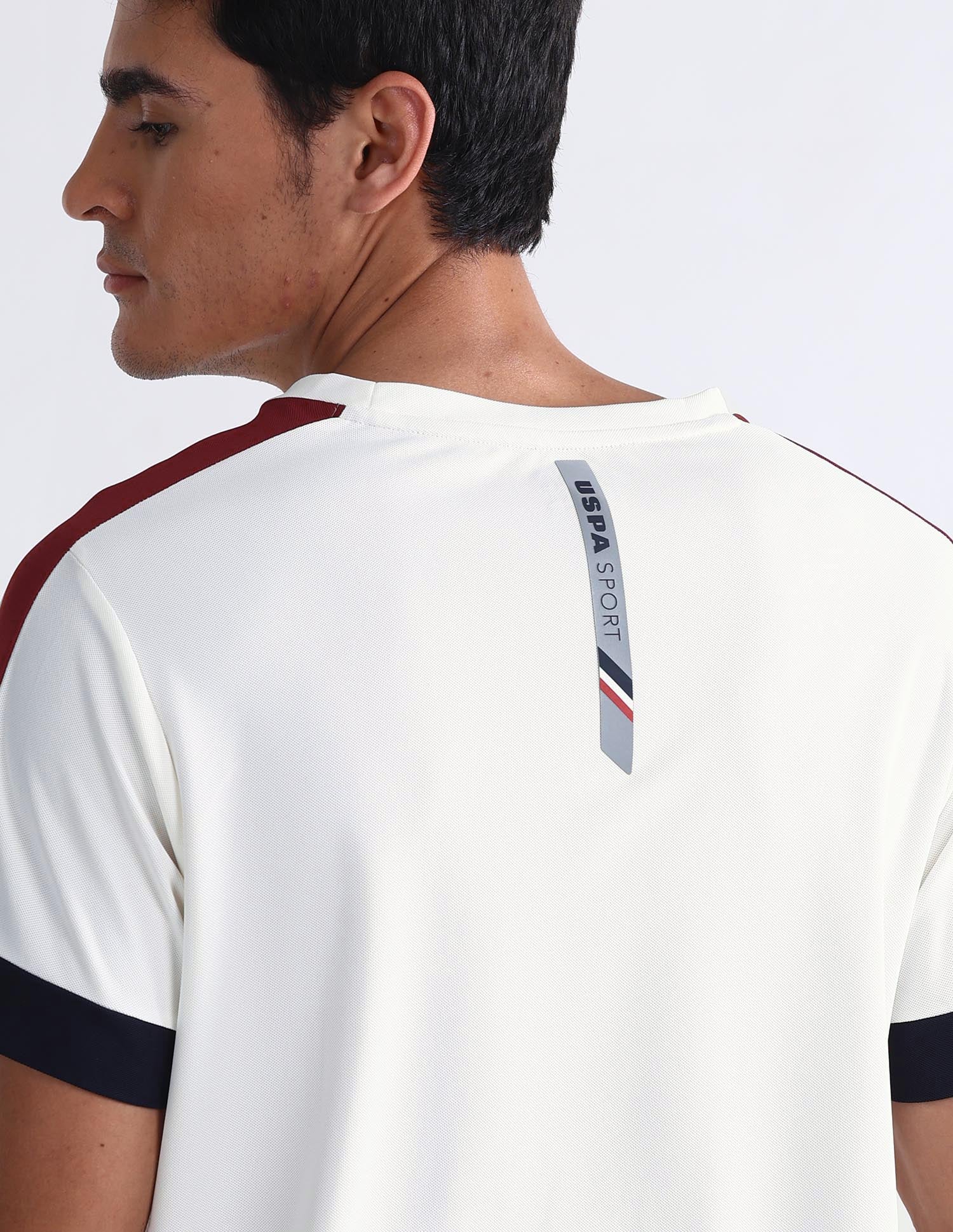 Brand Embossed Slim Fit T-Shirt - Image 9